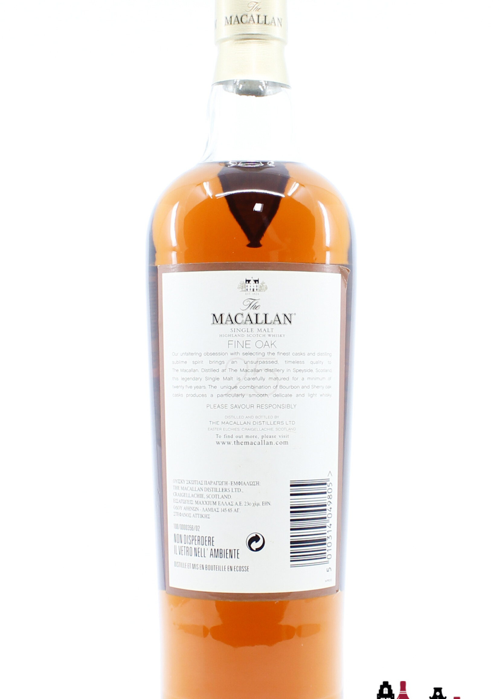 The Macallan Macallan 25 Years Old 2004 - Fine Oak 43% 700ml
