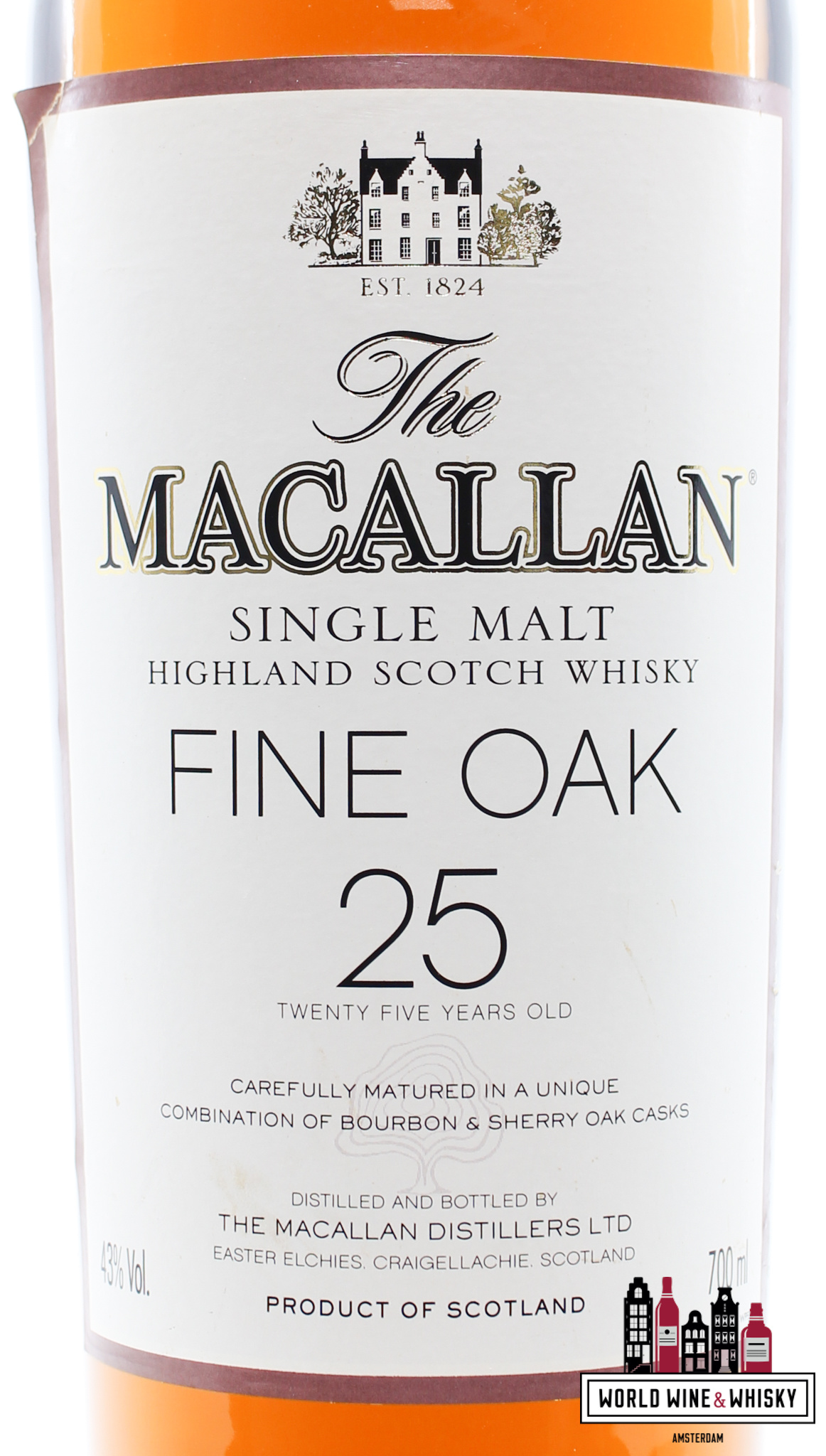 Macallan Macallan 25 Years Old 2004 - Fine Oak 43% 700ml