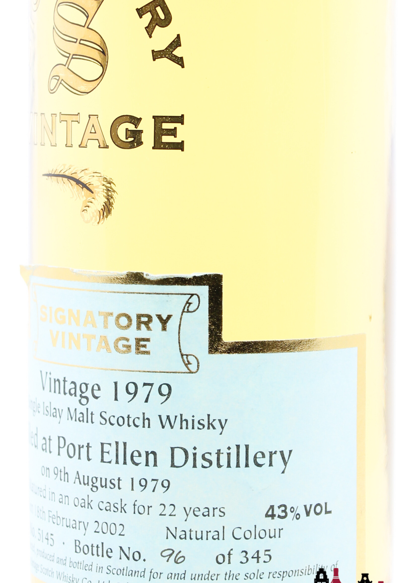 Port Ellen Port Ellen 22 Years Old 1979 2002 - Vintage Collection - Signatory  Vintage - Cask 5145 43% (1 of 345)