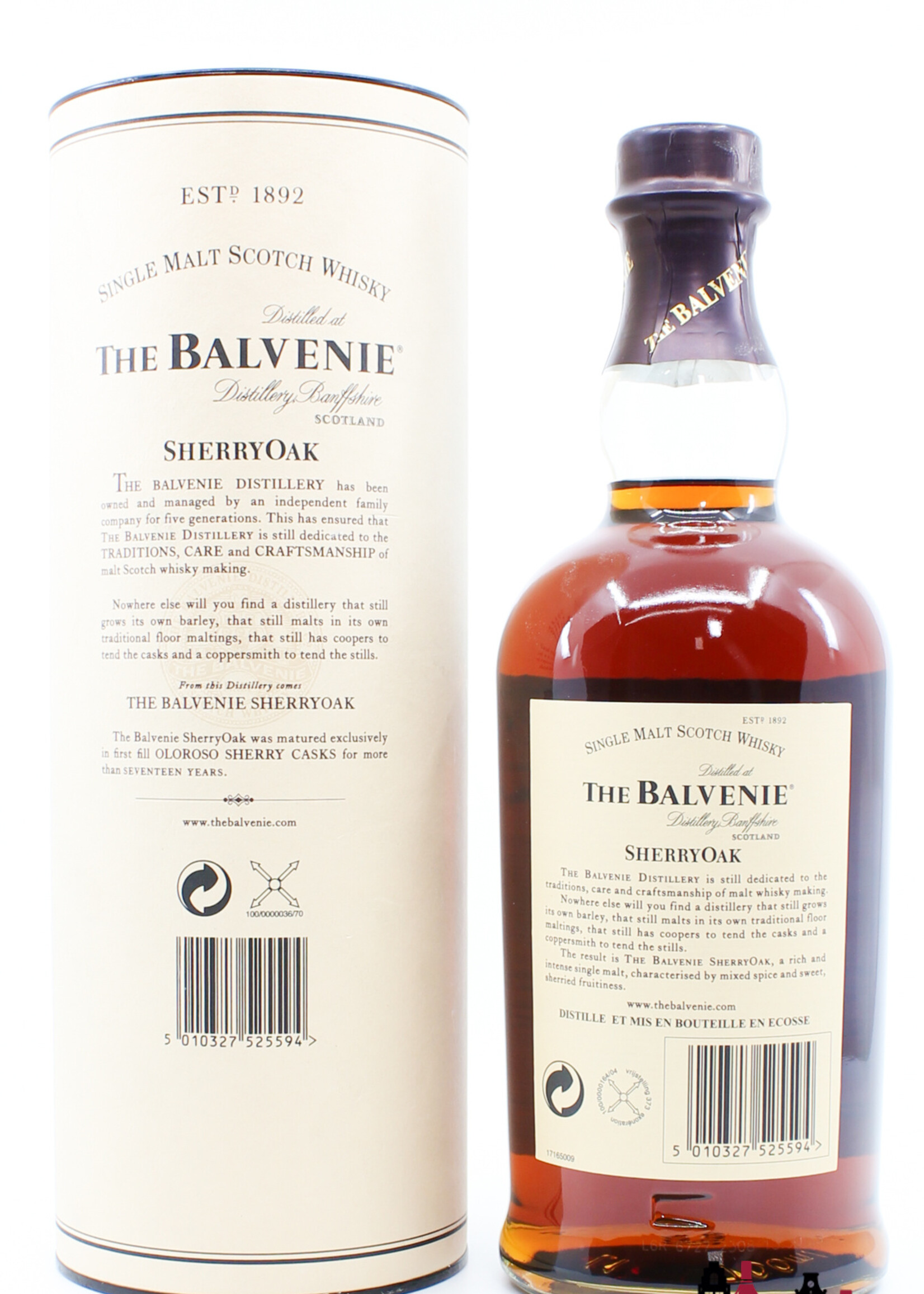Balvenie The Balvenie 17 Years Old 2007 - SherryOak - Fist Edition Release - Warehouse 21 43%