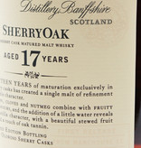 Balvenie The Balvenie 17 Years Old 2007 - SherryOak - Fist Edition Release - Warehouse 21 43%