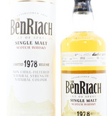 BenRiach BenRiach 28 Years Old 1978 2006 - Limited Release - Single Cask Bottling Batch 3 - Cask 1596 54% (1 Of 201)