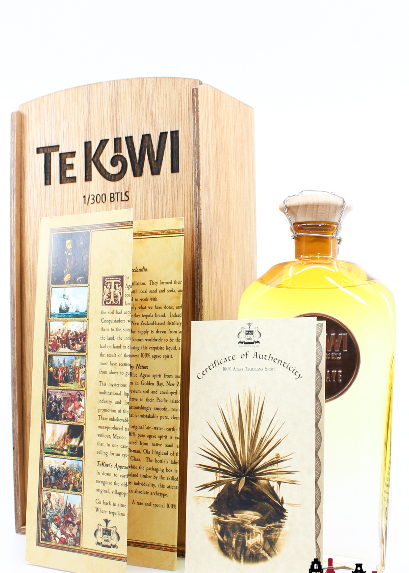 Kiwi Spirit Distillery Te Kiwi 2019 - 100% Blue Agave Tequilana Spirit (TeKiwi) 40% (1 of 300)