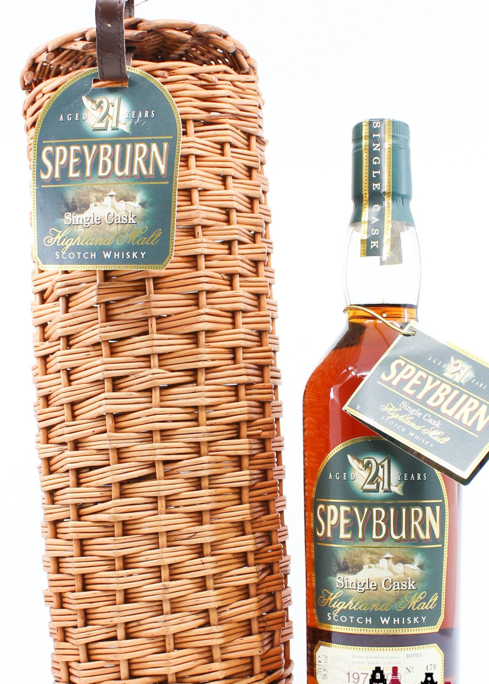 Speyburn Speyburn 21 Years Old 1978 1999 - Single Cask - Cask 2867 58.8% (in luxury case)