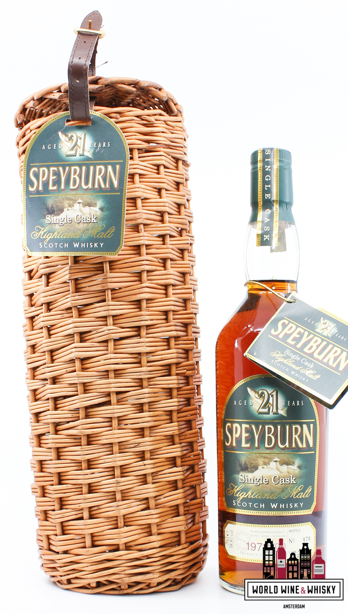 Speyburn Speyburn 21 Years Old 1978 1999 - Single Cask - Cask 2867 58.8% (in luxury case)