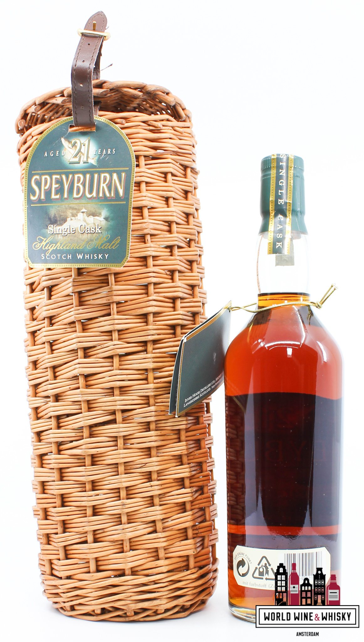 Speyburn Speyburn 21 Years Old 1978 1999 - Single Cask - Cask 2867 58.8% (in luxury case)