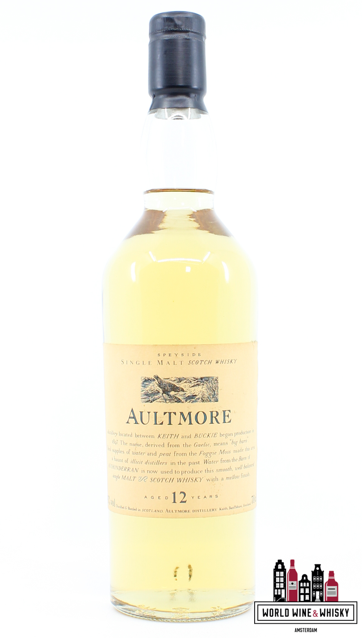 Aultmore Aultmore 12 Years Old 1991 - Flora & Fauna 43%