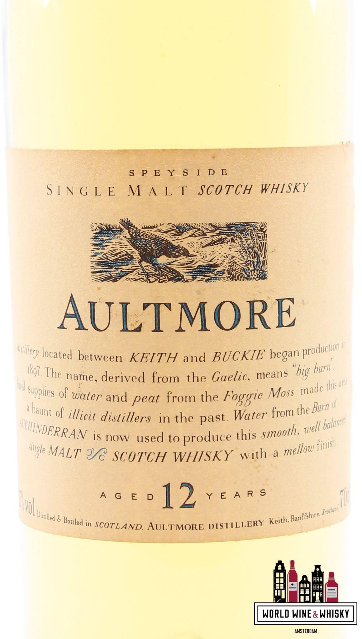 Aultmore Aultmore 12 Years Old 1991 - Flora & Fauna 43%