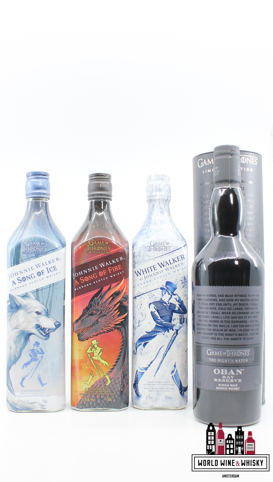 Complete set van de Game of collectie. Nu te koop! - World Wine & Whisky