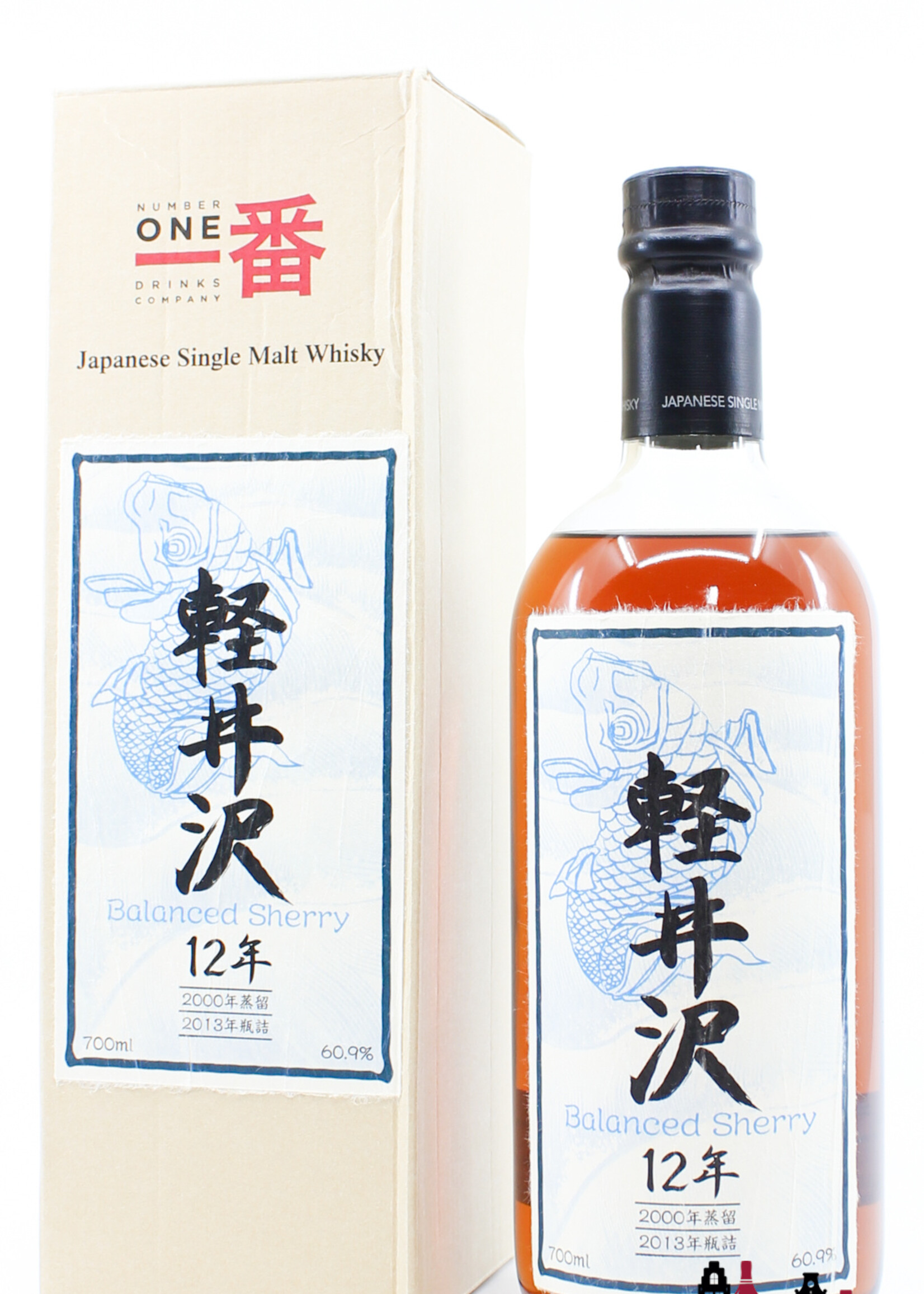 Karuizawa Karuizawa 12 Years Old 2000 2013 - Cask 7590 - Balanced Sherry 60.9% (1 of 470) - Closed Distillery