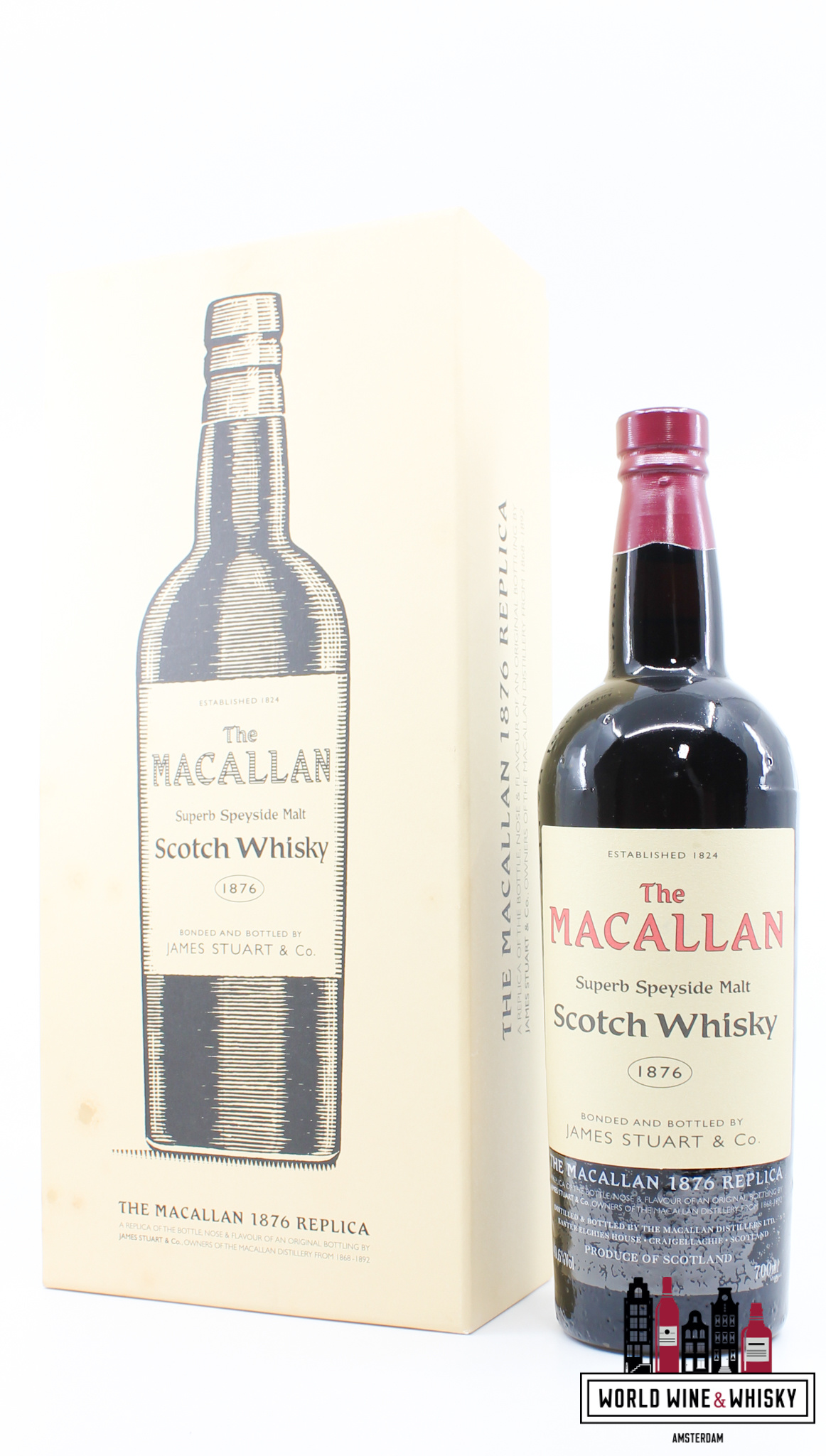 The Macallan Macallan 1876 Replica - Bottled in 2003 40.6% (1 of 19800)