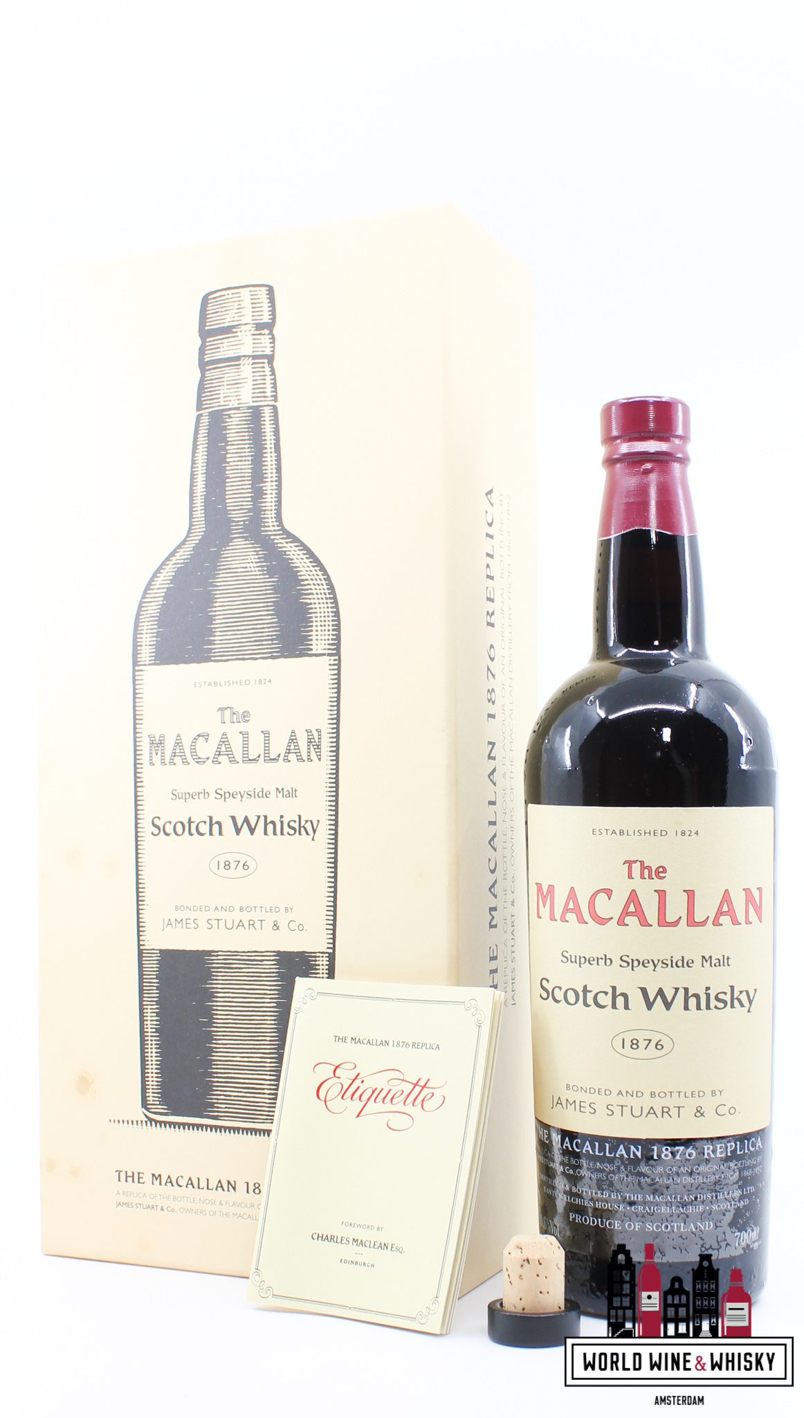 The Macallan Macallan 1876 Replica - Bottled in 2003 40.6% (1 of 19800)