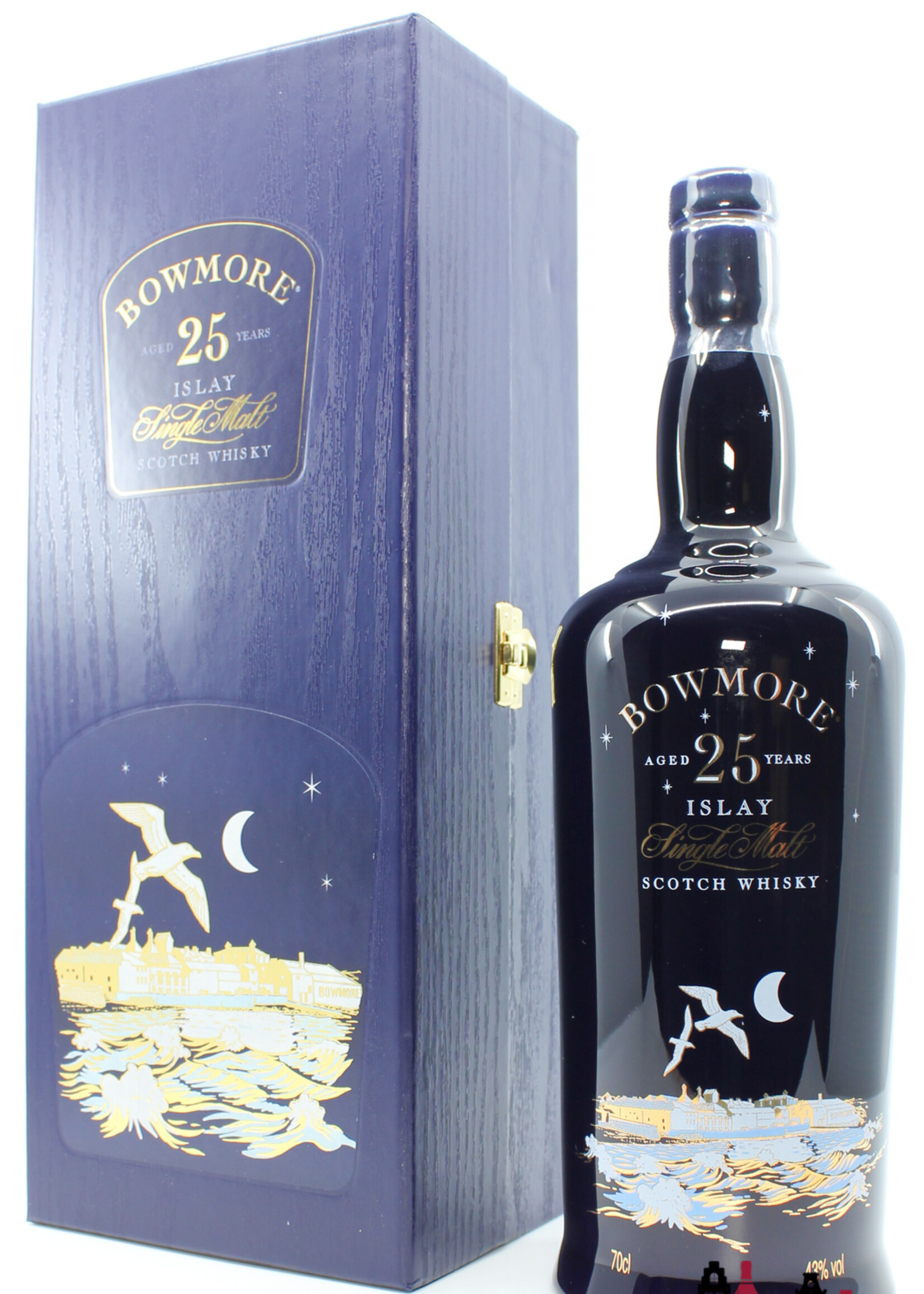Bowmore Bowmore 25 Years Old - Moonlight 43% (in luxury case)