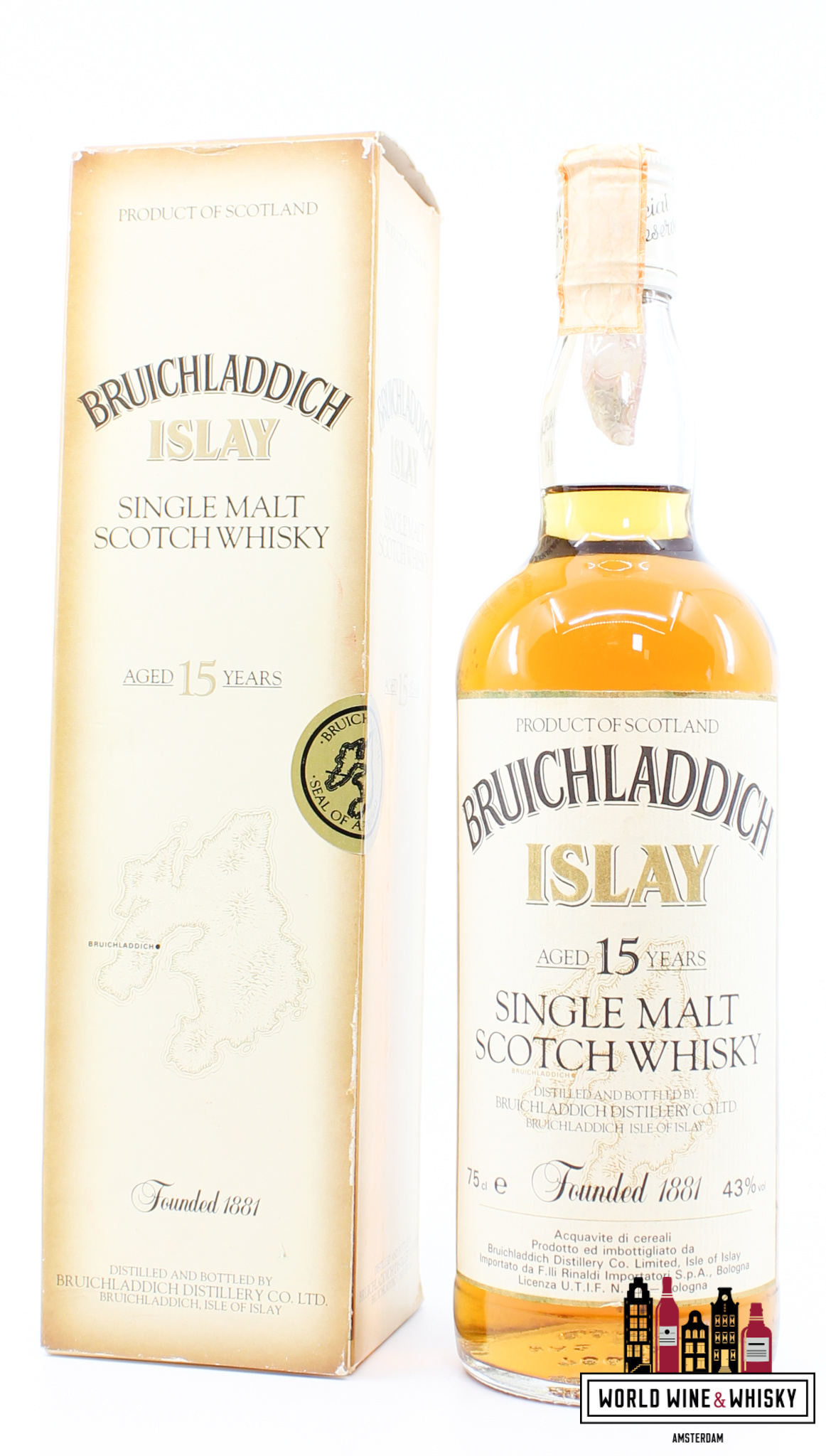 Bruichladdich 15 Years Old - 