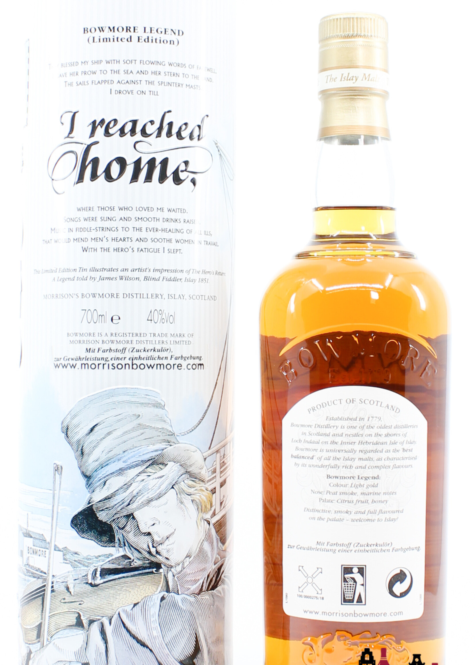 Bowmore Bowmore 2002 Legend - The Hero's Return 40%