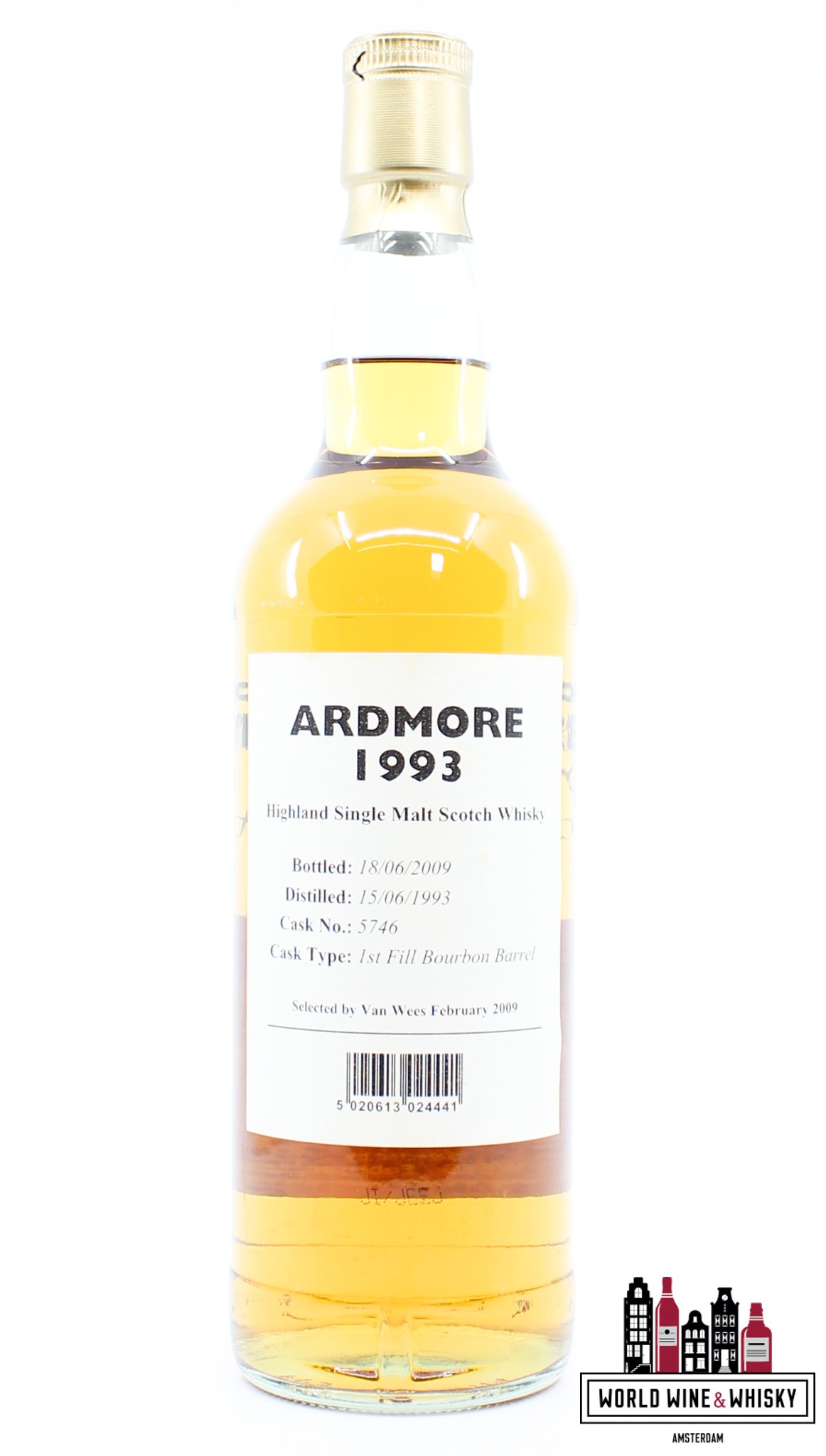 Ardmore Ardmore 16 Years Old 1993 2009 - Reserve - Gordon & MacPhail - Cask 5746 54.7% (1 of 225)