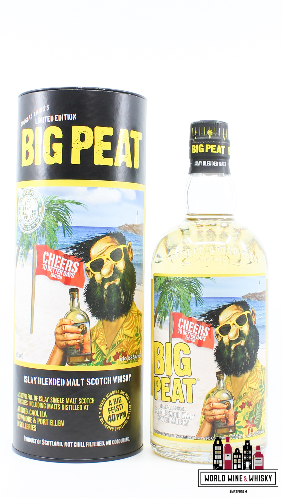 Big Peat 2021 - Small Batch - Cheers to better days Edition DL 53.5% -  World Wine & Whisky