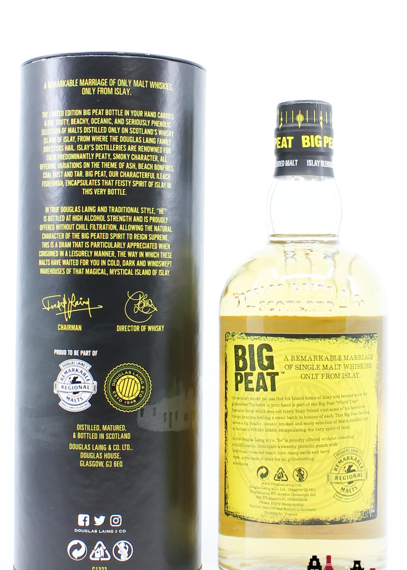Douglas Laing Big Peat 2021 - Small Batch - Cheers to better days Edition - Douglas Laing 53.5% (1 of 600)