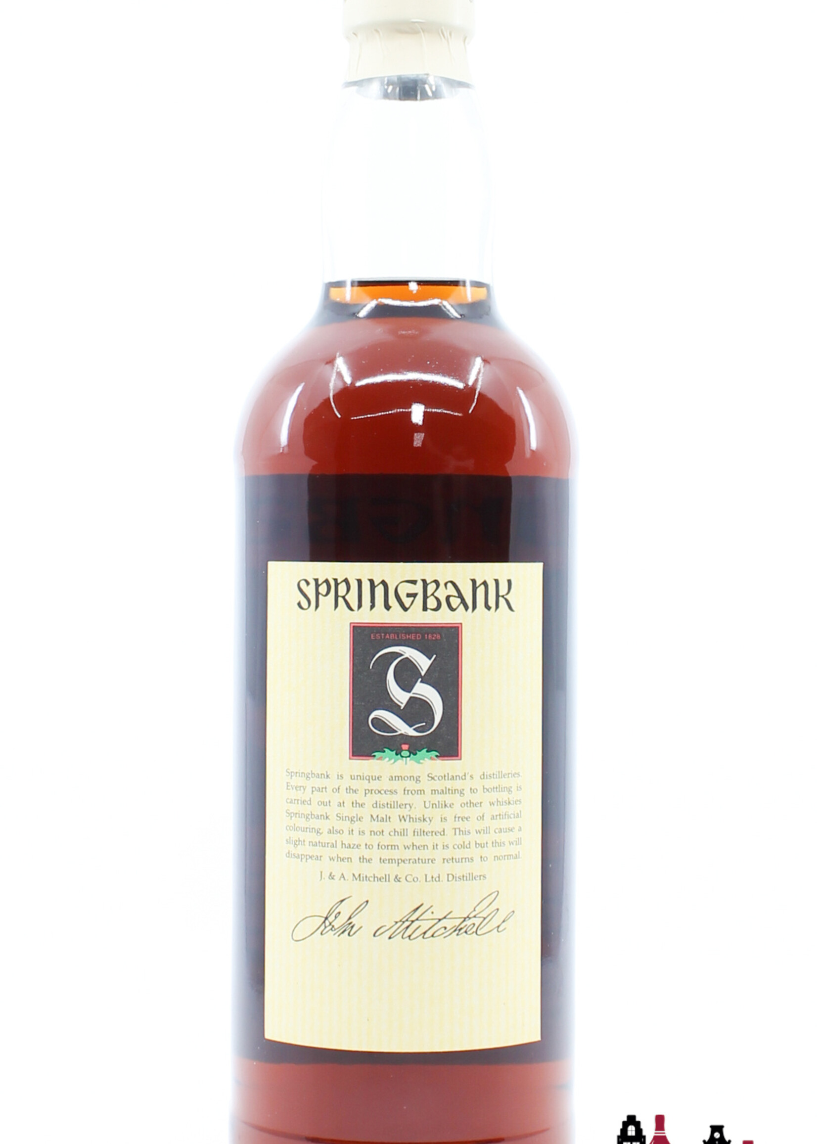 Springbank Springbank 12 Years Old "Single Malt" Green Thistle 46% (Cream Capsule)