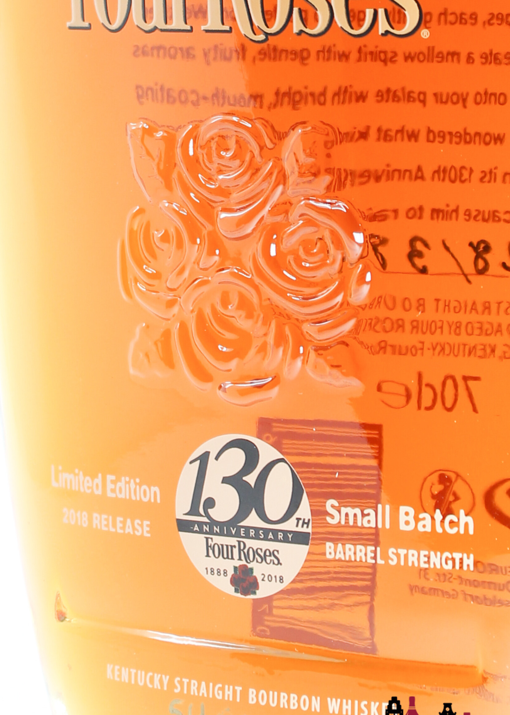 Four Roses Four Roses 2018 - 130th Anniversary (1888-2018) - Small Batch - Barrel Strength Whiskey 54.2% (1 of 3804)