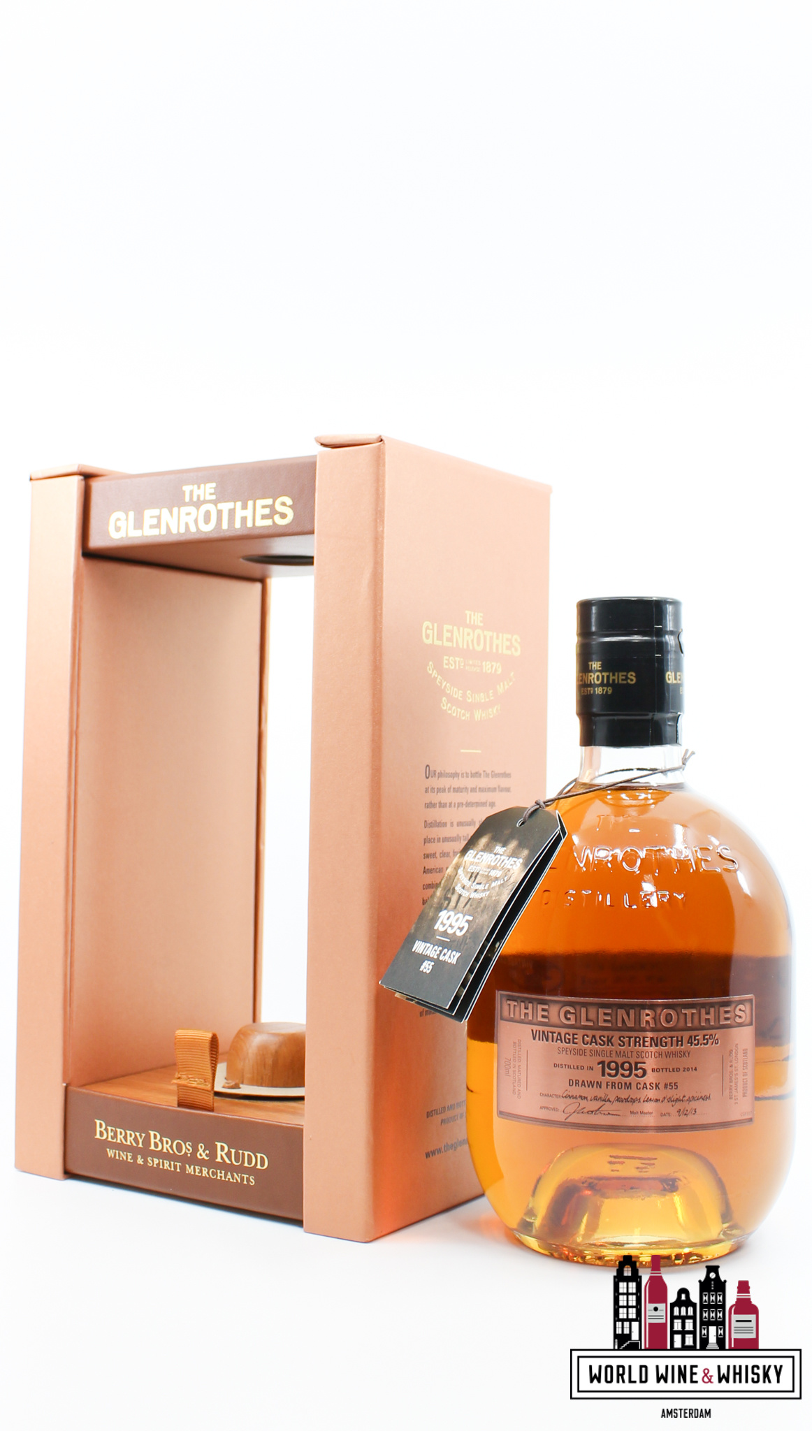 Glenrothes 1995 2014 Vintage Cask Strength Cask 55 45.5 (1 of 660