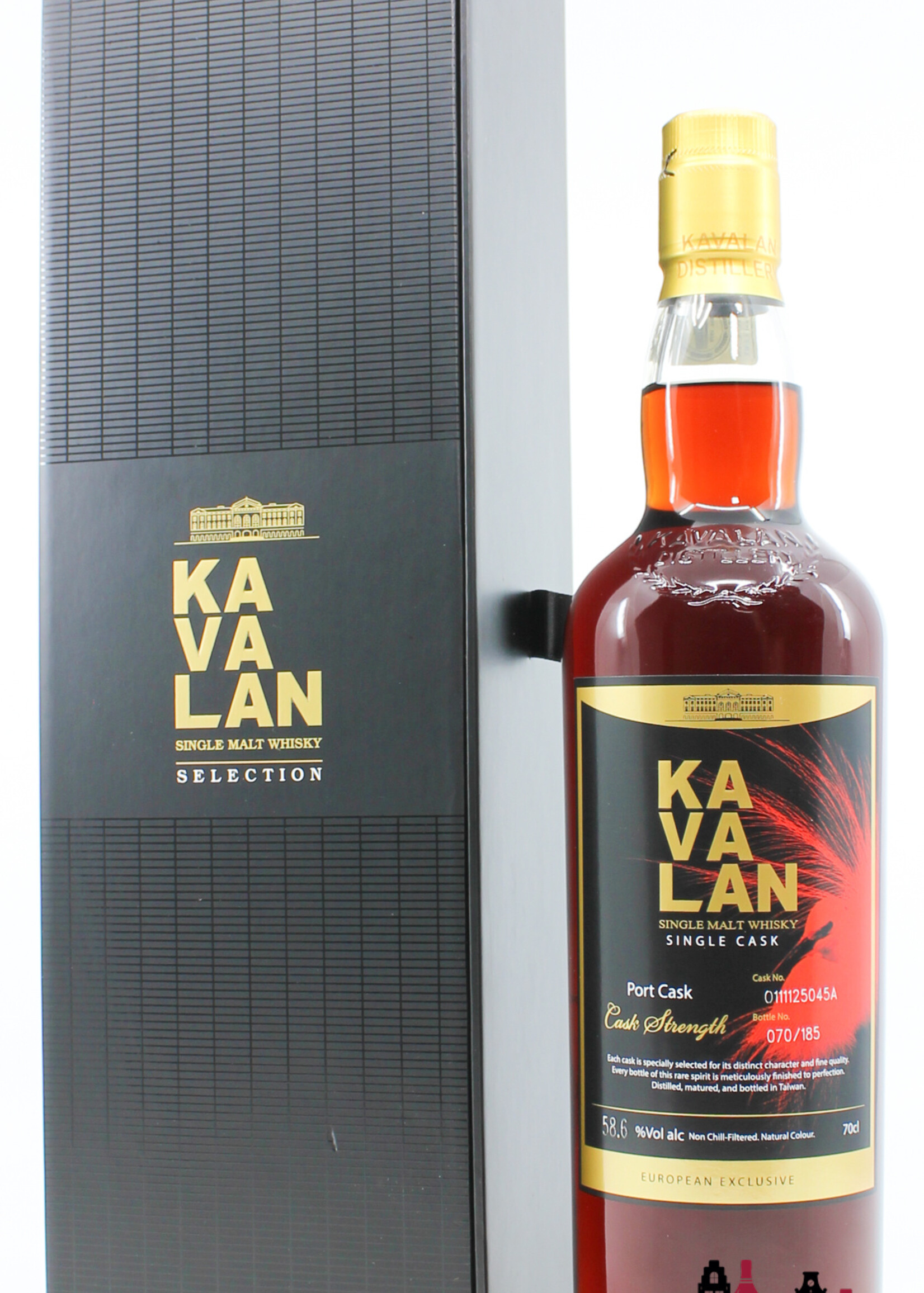 Kavalan Kavalan 2015 2021 - Port Cask - Fauna Edition - Selection - Cask O111125045A 58.6% (1 of 185)