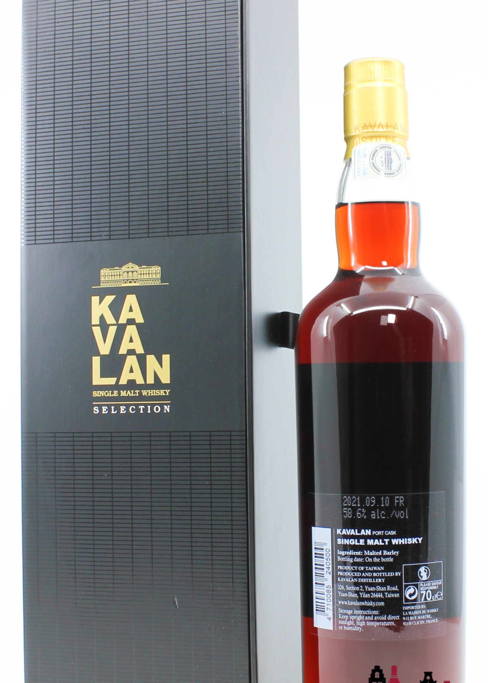 Kavalan Kavalan 2015 2021 - Port Cask - Fauna Edition - Selection - Cask O111125045A 58.6% (1 of 185)