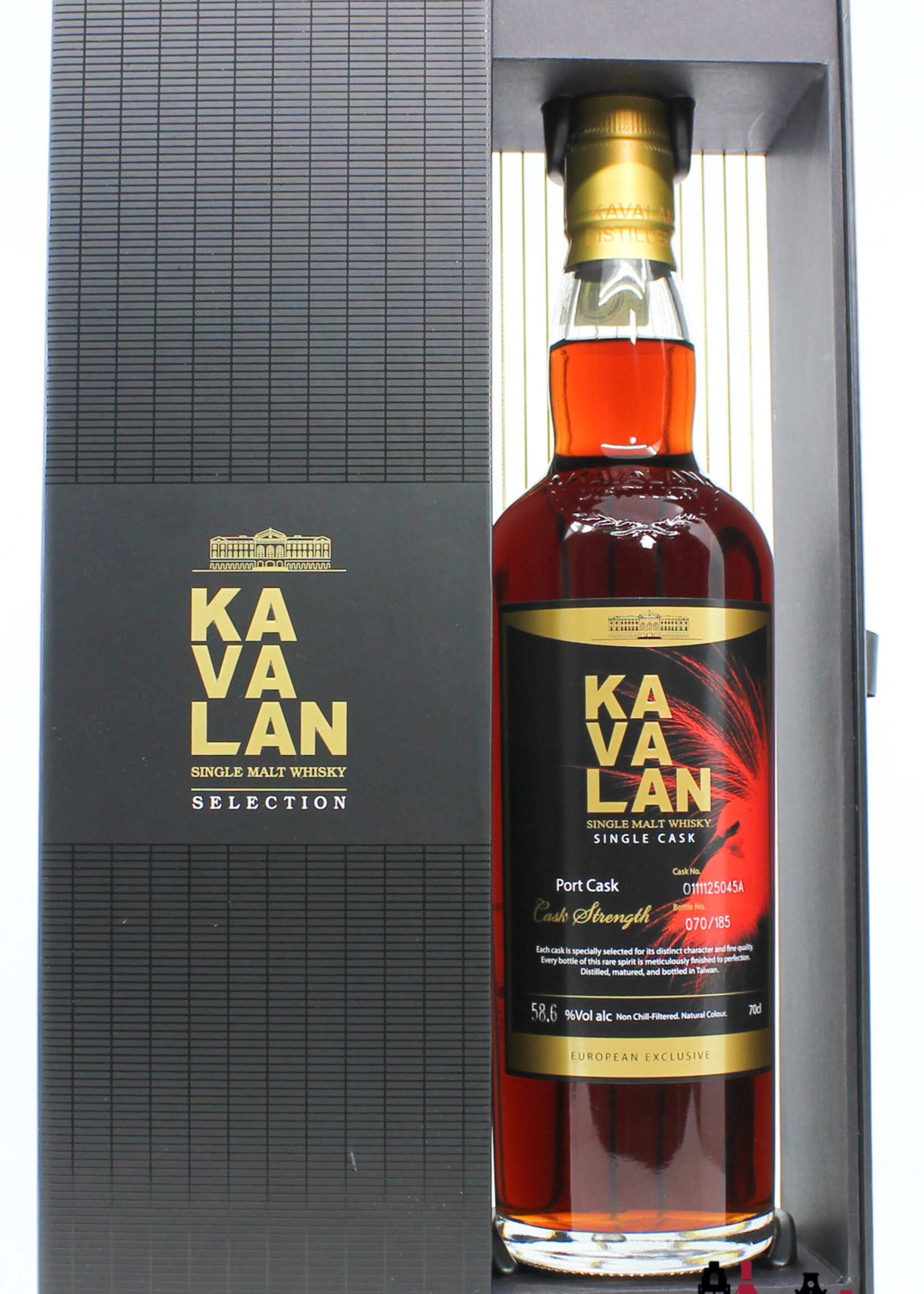 Kavalan Kavalan 2015 2021 - Port Cask - Fauna Edition - Selection - Cask O111125045A 58.6% (1 of 185)