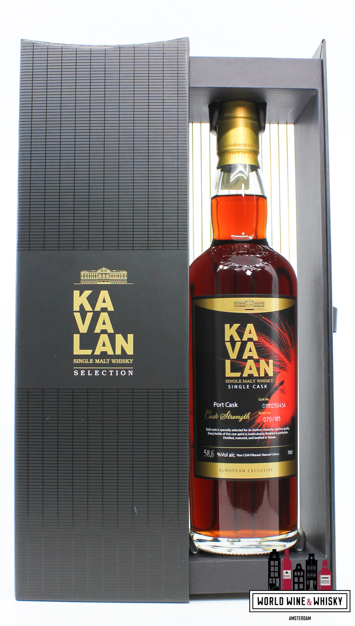 Kavalan Kavalan 2015 2021 - Port Cask - Fauna Edition - Selection - Cask O111125045A 58.6% (1 of 185)