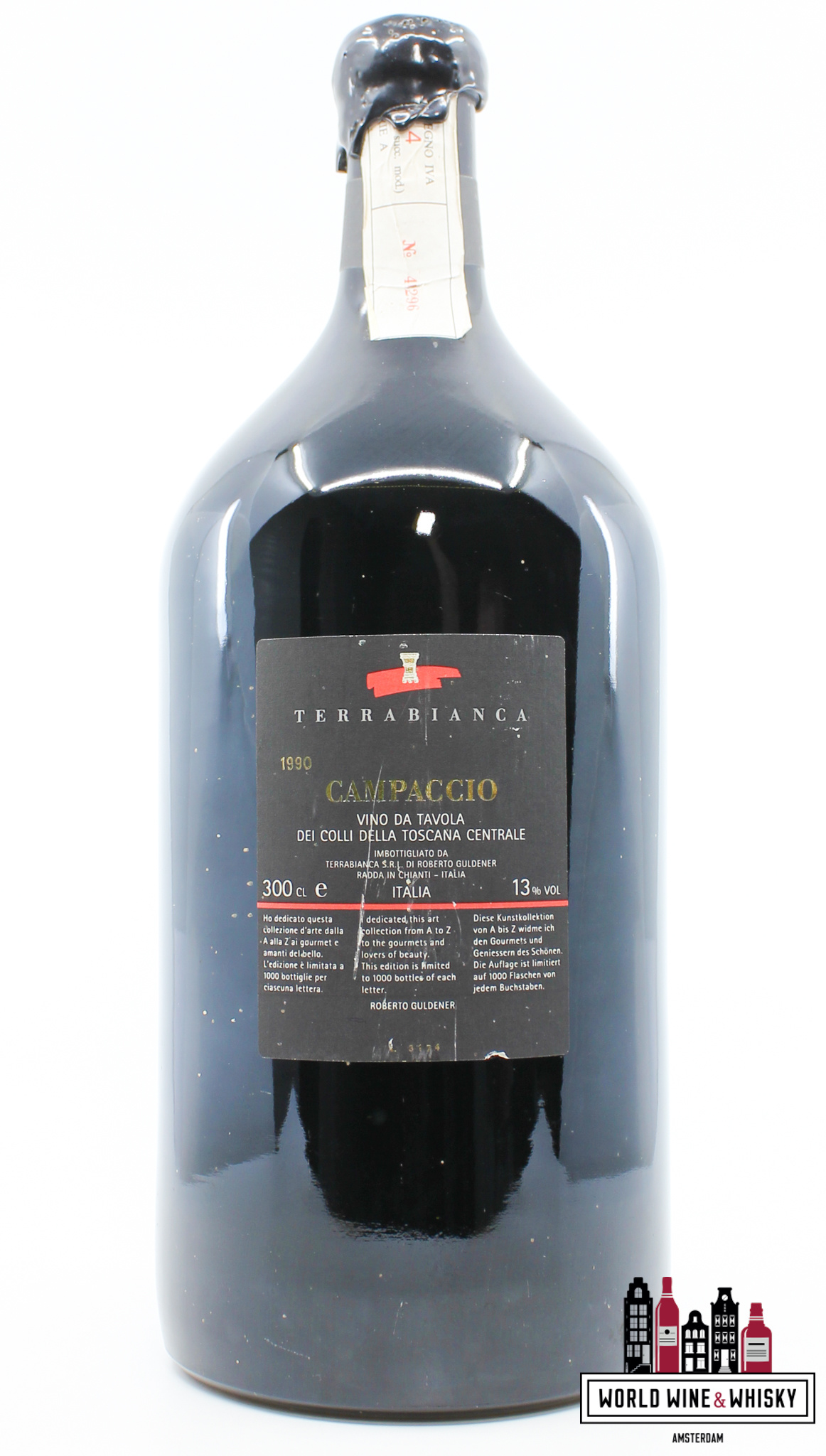 Terrabianca Terrabianca Campaccio 1990 - Toscana 13% 3000ml (Double Magnum)