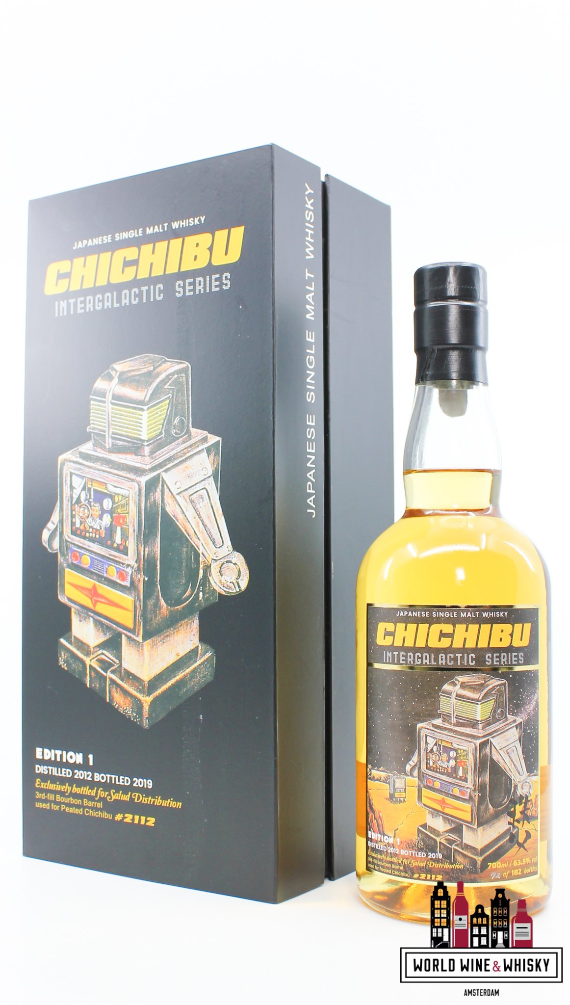 Chichibu Chichibu 7 Years Old 2012 2019 - Intergalactic Series Edition 1 - Cask 2112 63.5% (1 of 182)