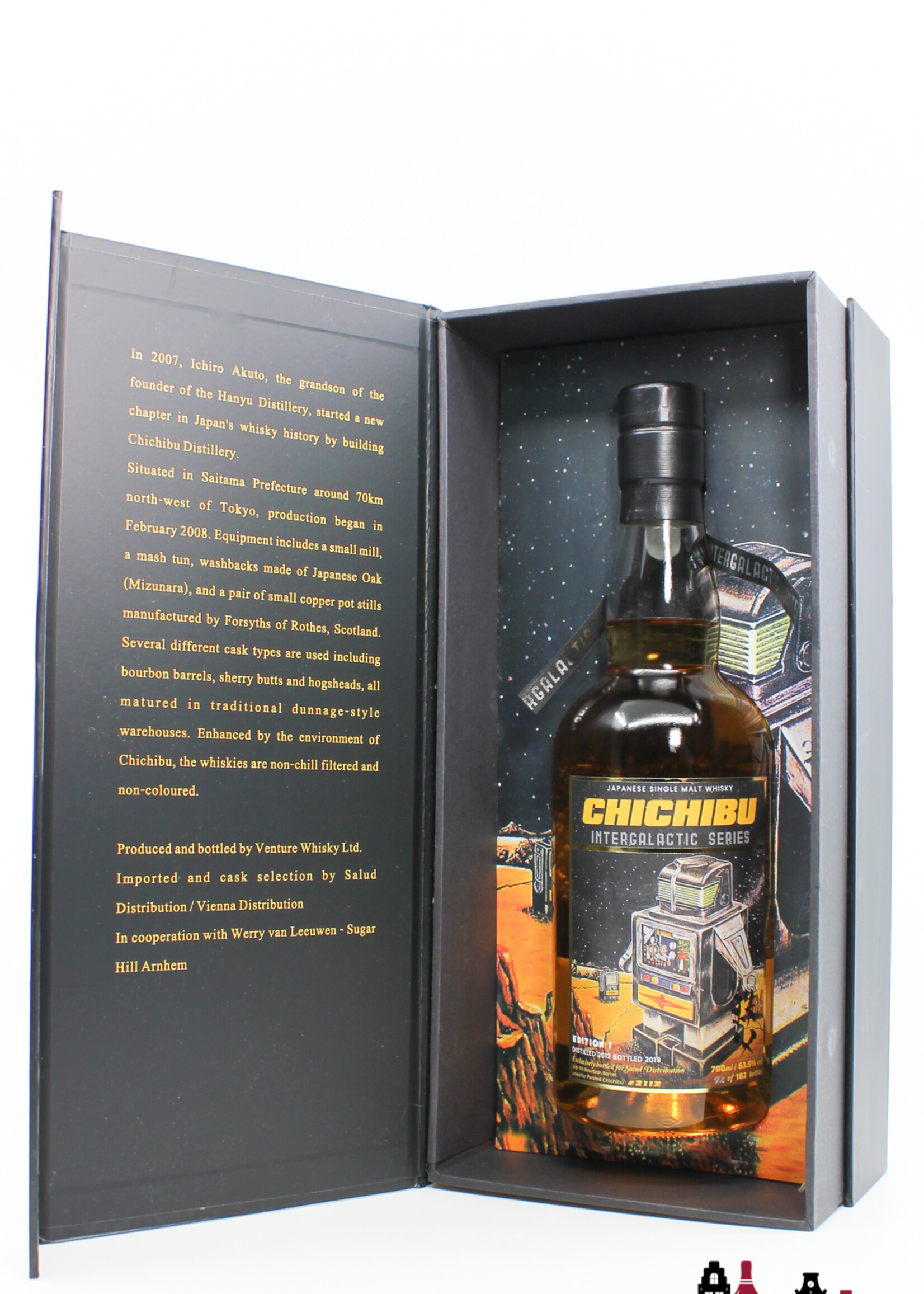 Chichibu Chichibu 7 Years Old 2012 2019 - Intergalactic Series Edition 1 - Cask 2112 63.5% (1 of 182)
