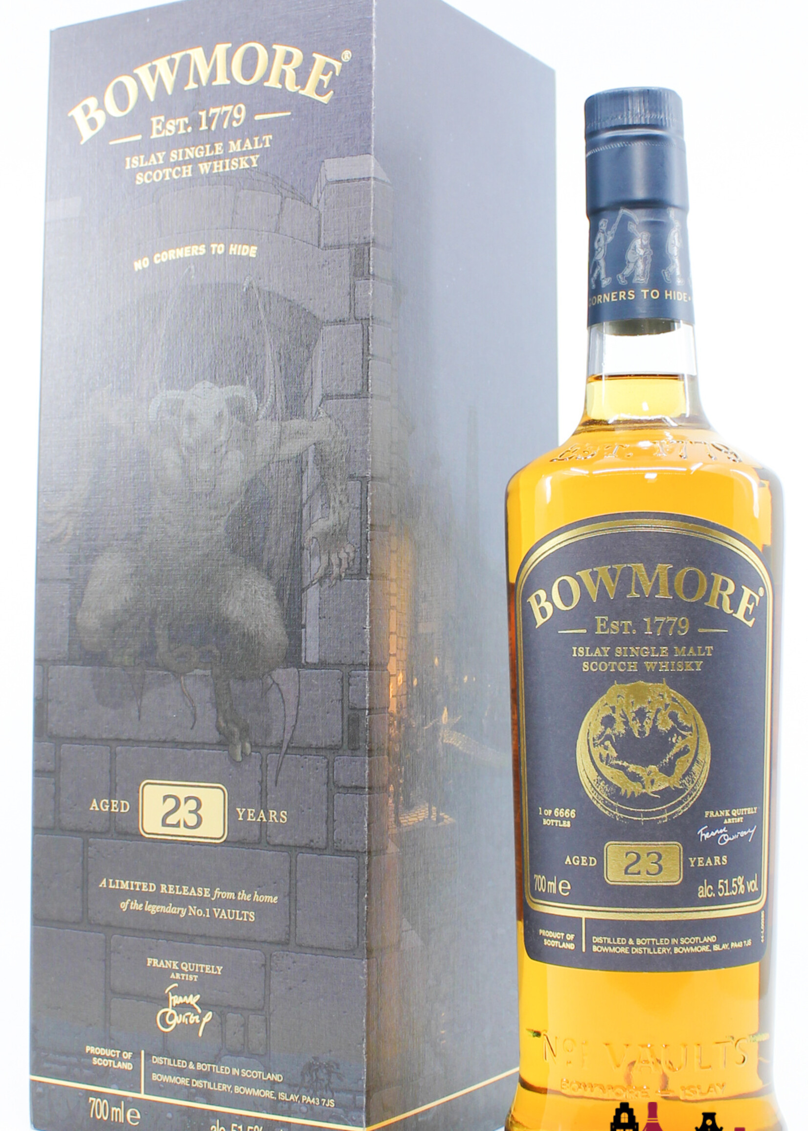 Bowmore Bowmore 23 Years Old 2021 - No Corners To Hide - Travel Retail Exclusive 51.5% (1 of 6666)