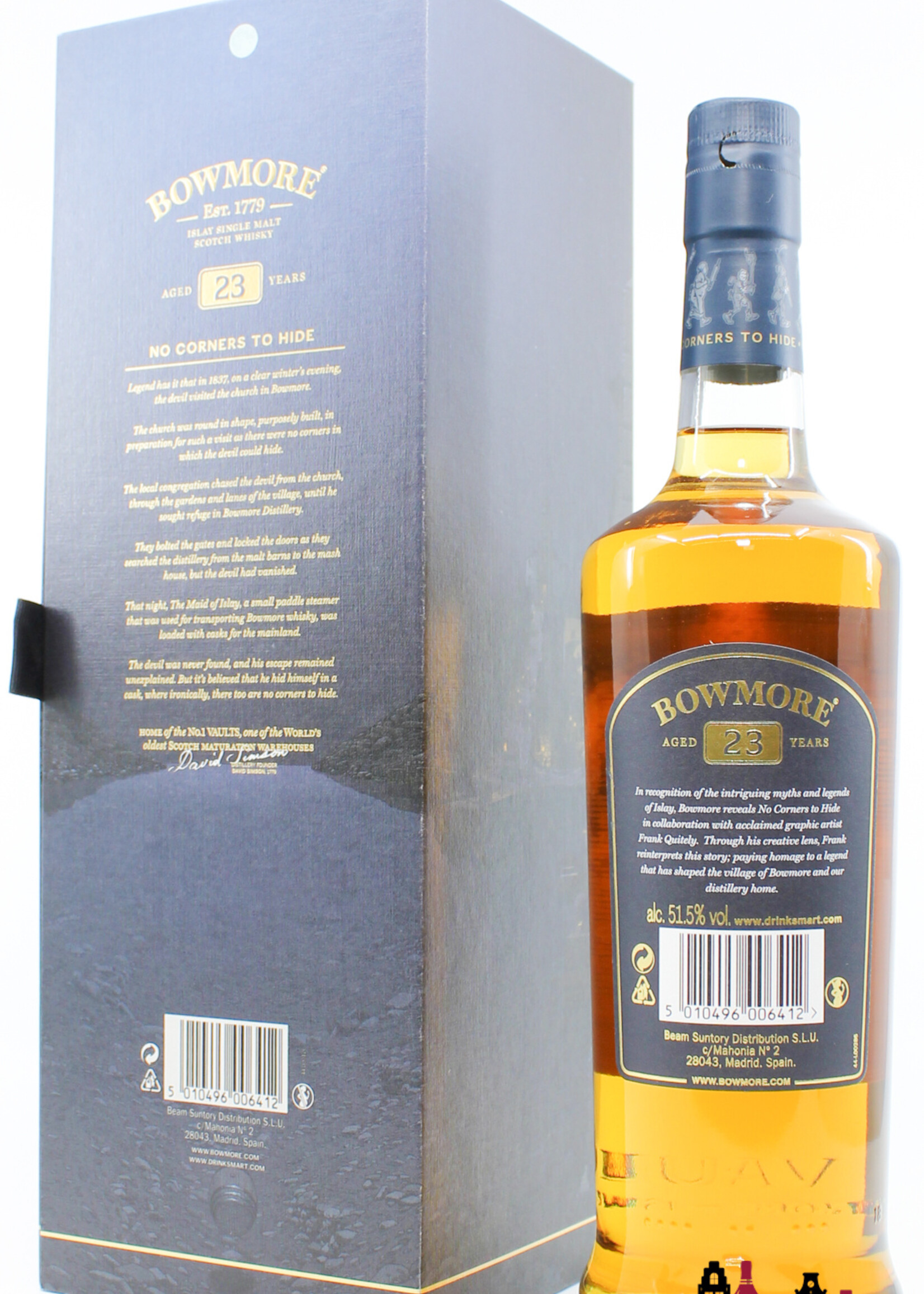 Bowmore Bowmore 23 Years Old 2021 - No Corners To Hide - Travel Retail Exclusive 51.5% (1 of 6666)