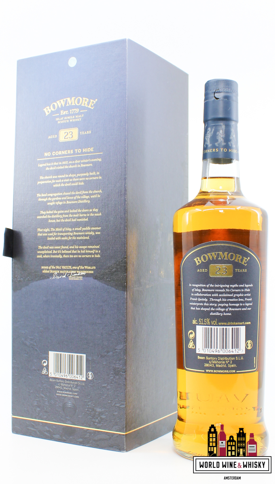 Bowmore Bowmore 23 Years Old 2021 - No Corners To Hide - Travel Retail Exclusive 51.5% (1 of 6666)