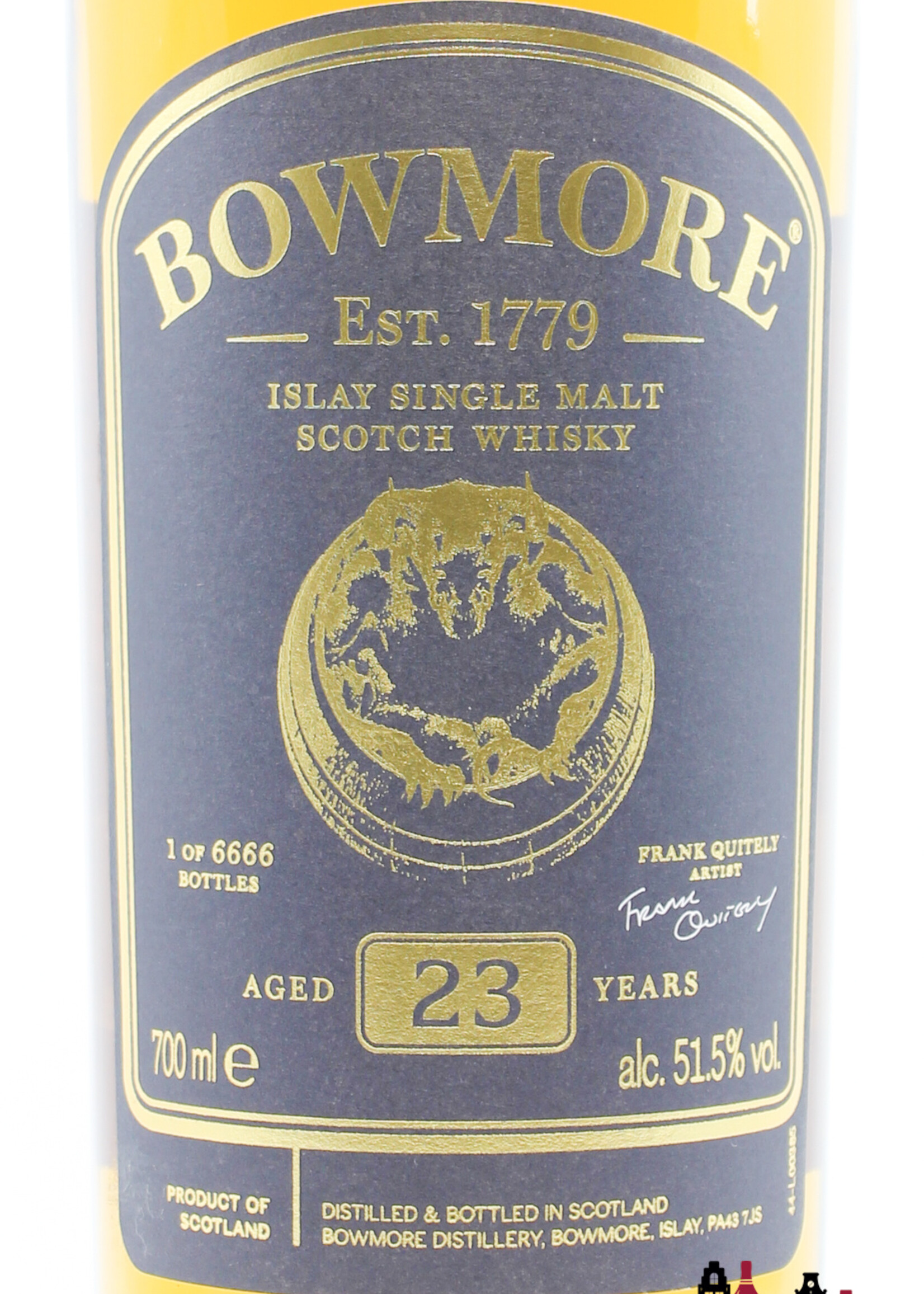 Bowmore Bowmore 23 Years Old 2021 - No Corners To Hide - Travel Retail Exclusive 51.5% (1 of 6666)