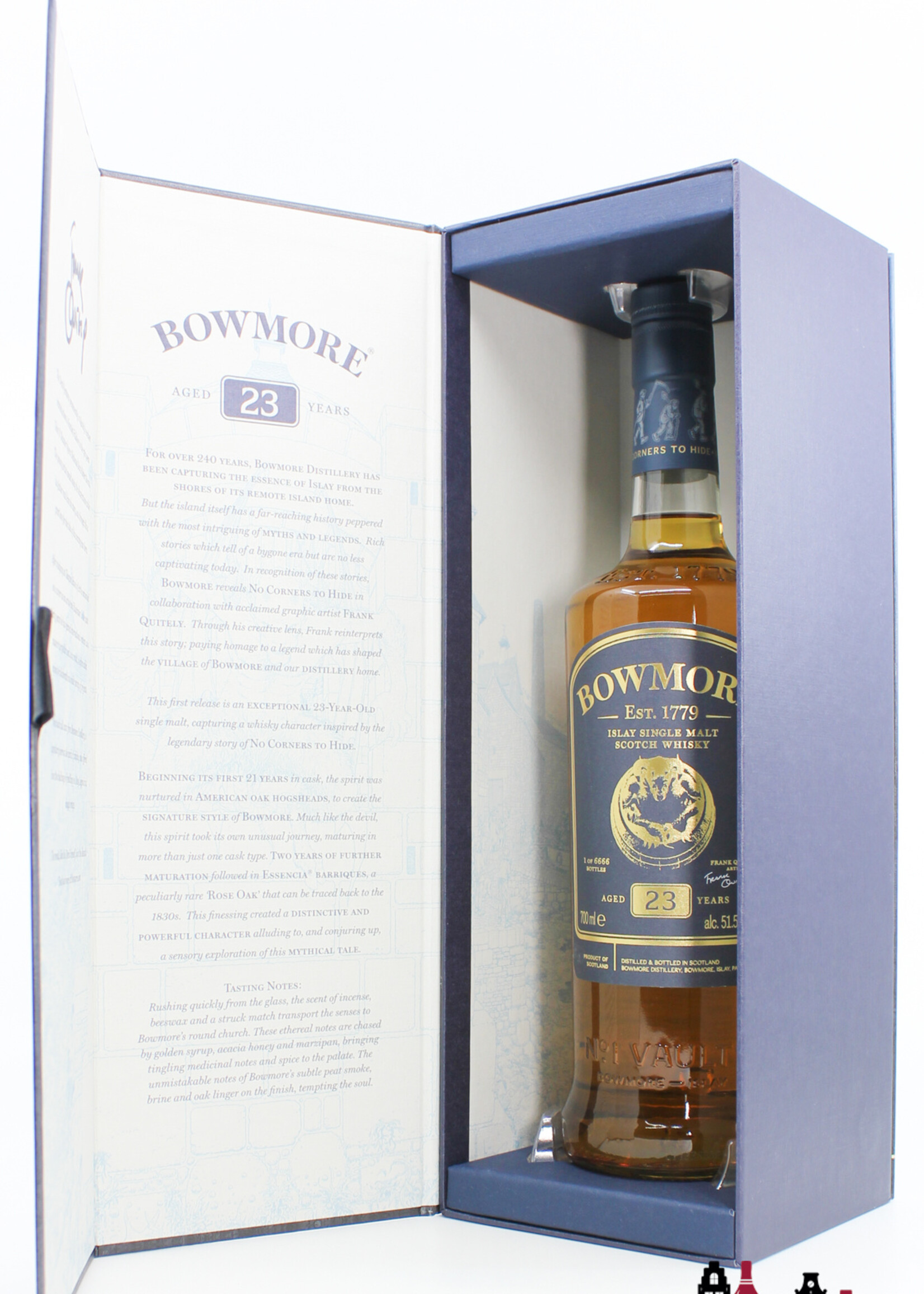 Bowmore Bowmore 23 Years Old 2021 - No Corners To Hide - Travel Retail Exclusive 51.5% (1 of 6666)