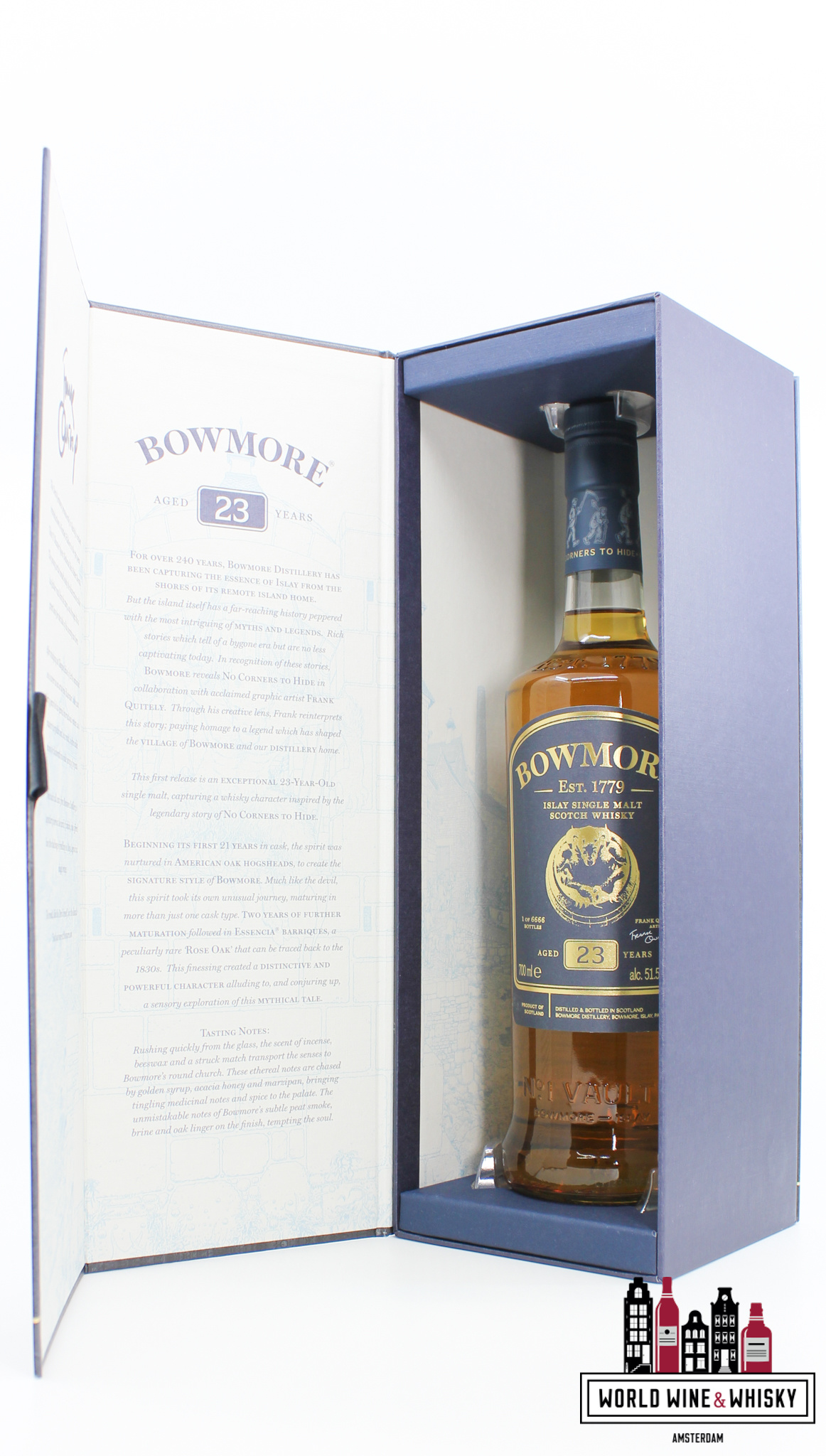 Bowmore Bowmore 23 Years Old 2021 - No Corners To Hide - Travel Retail Exclusive 51.5% (1 of 6666)