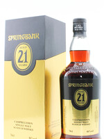 Springbank Springbank 21 Years Old 2020 - Limited Edition - Black/Gold Edition 46% (1 of 3300)