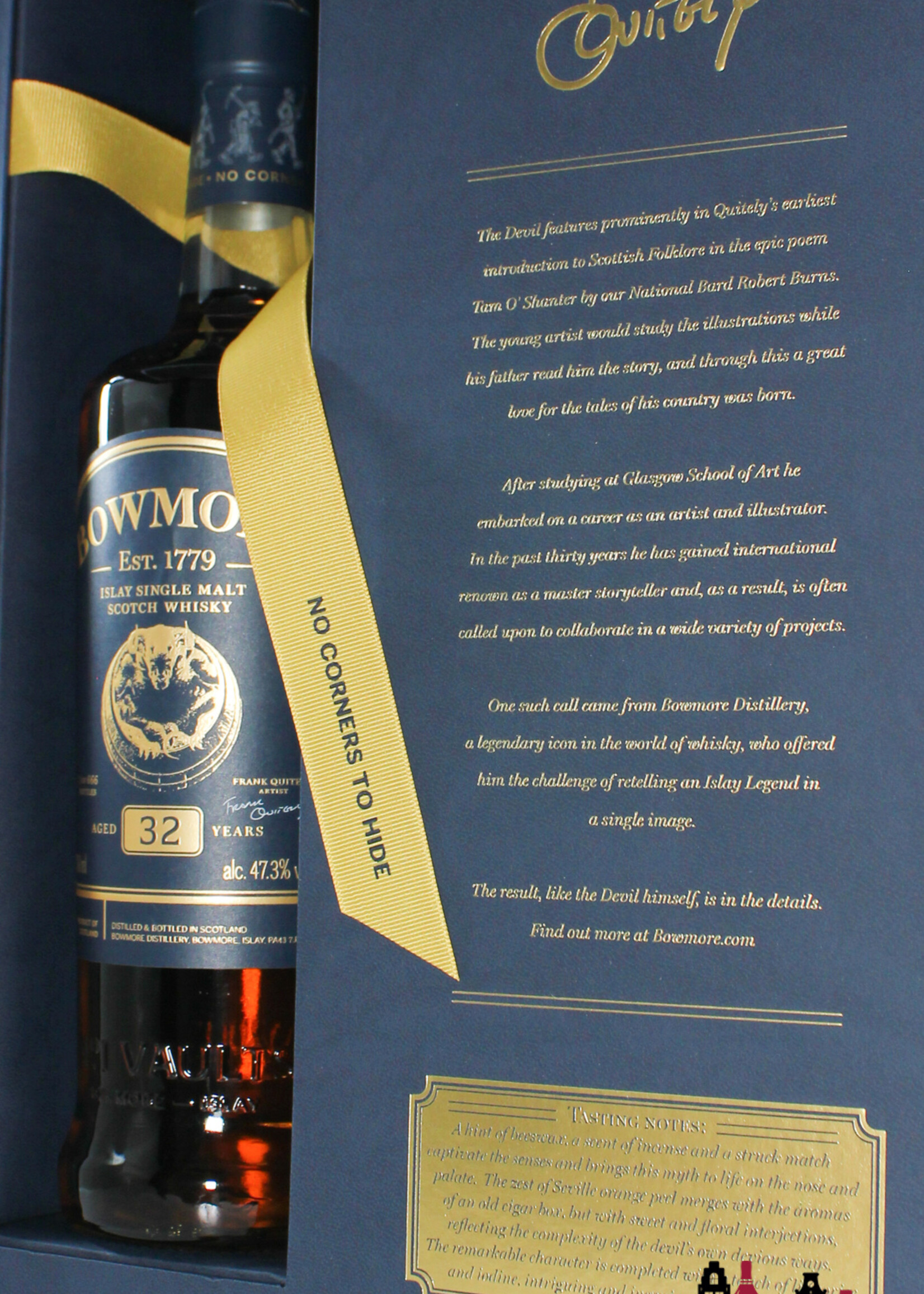 Bowmore Bowmore 32 Years Old 2021 - No Corners To Hide - Travel Retail Exclusive 47.3% (1 of 666)
