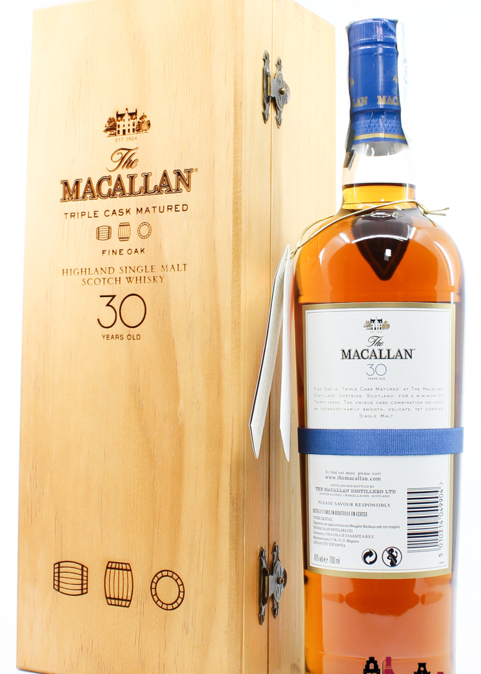 The Macallan Macallan 30 Years Old - Fine Oak - Triple Cask Matured 43% (1 of 5000)