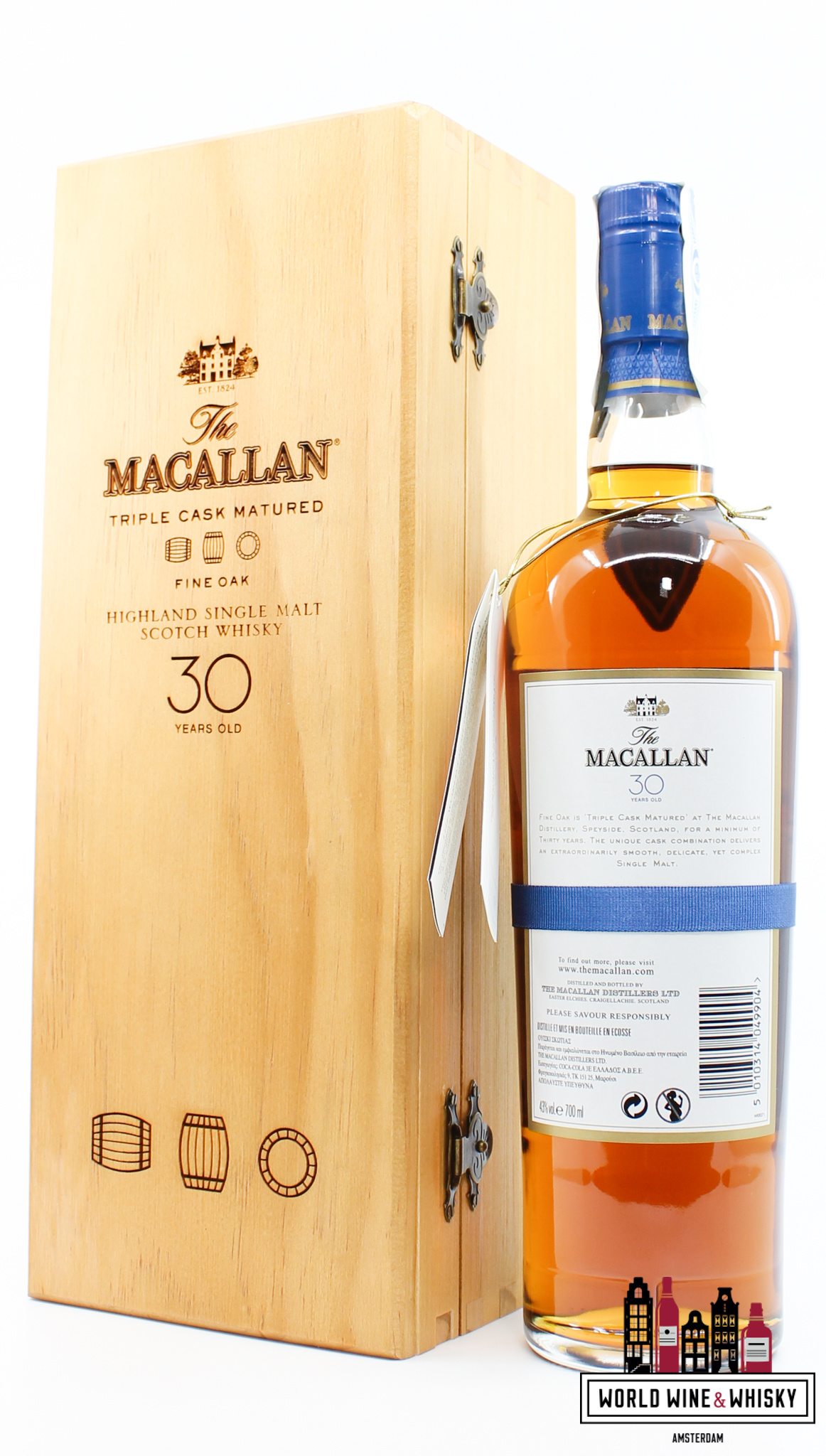 Macallan Macallan 30 Years Old - Fine Oak - Triple Cask Matured 43% (1 of 5000)