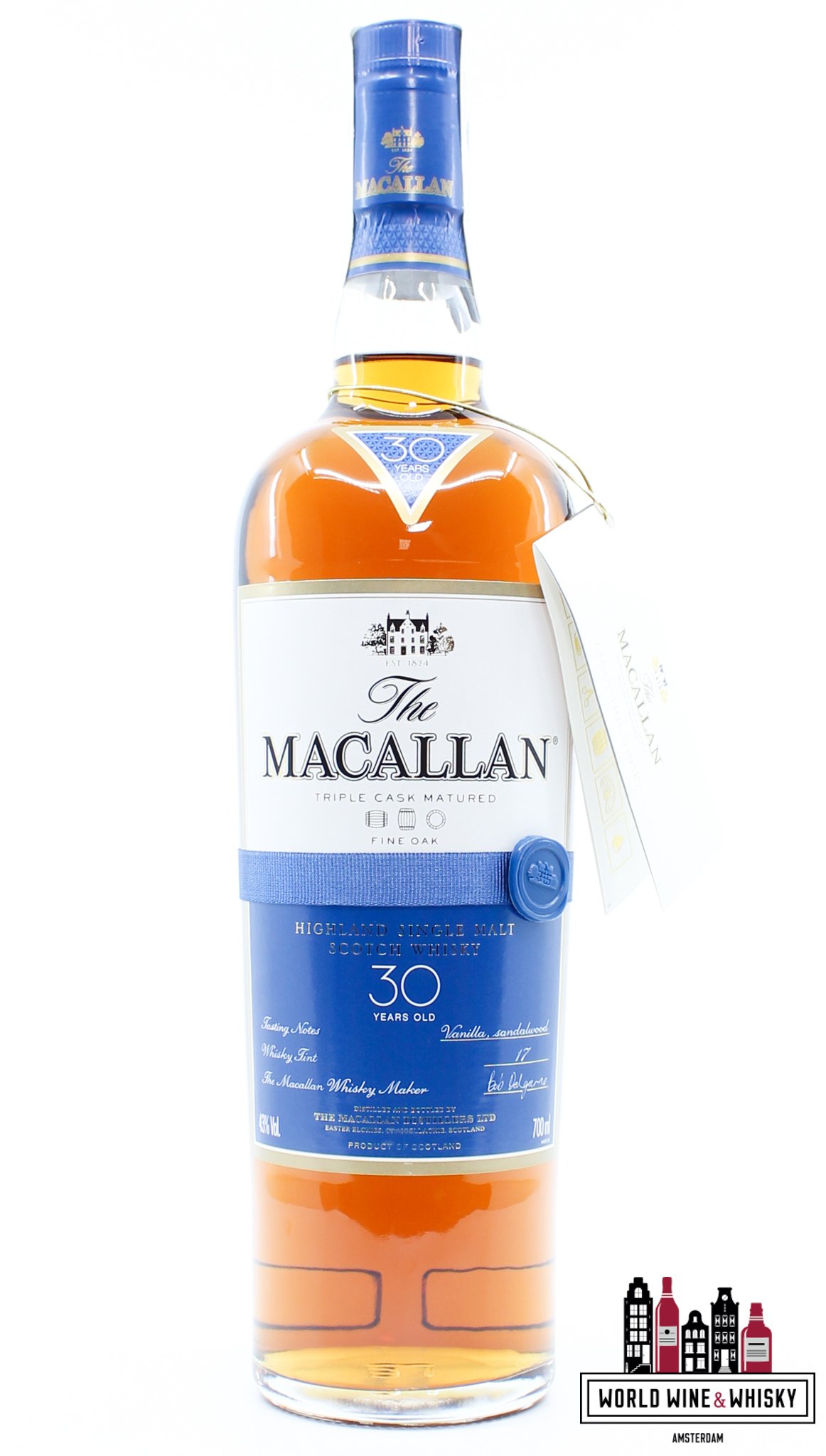 Macallan Macallan 30 Years Old - Fine Oak - Triple Cask Matured 43% (1 of 5000)
