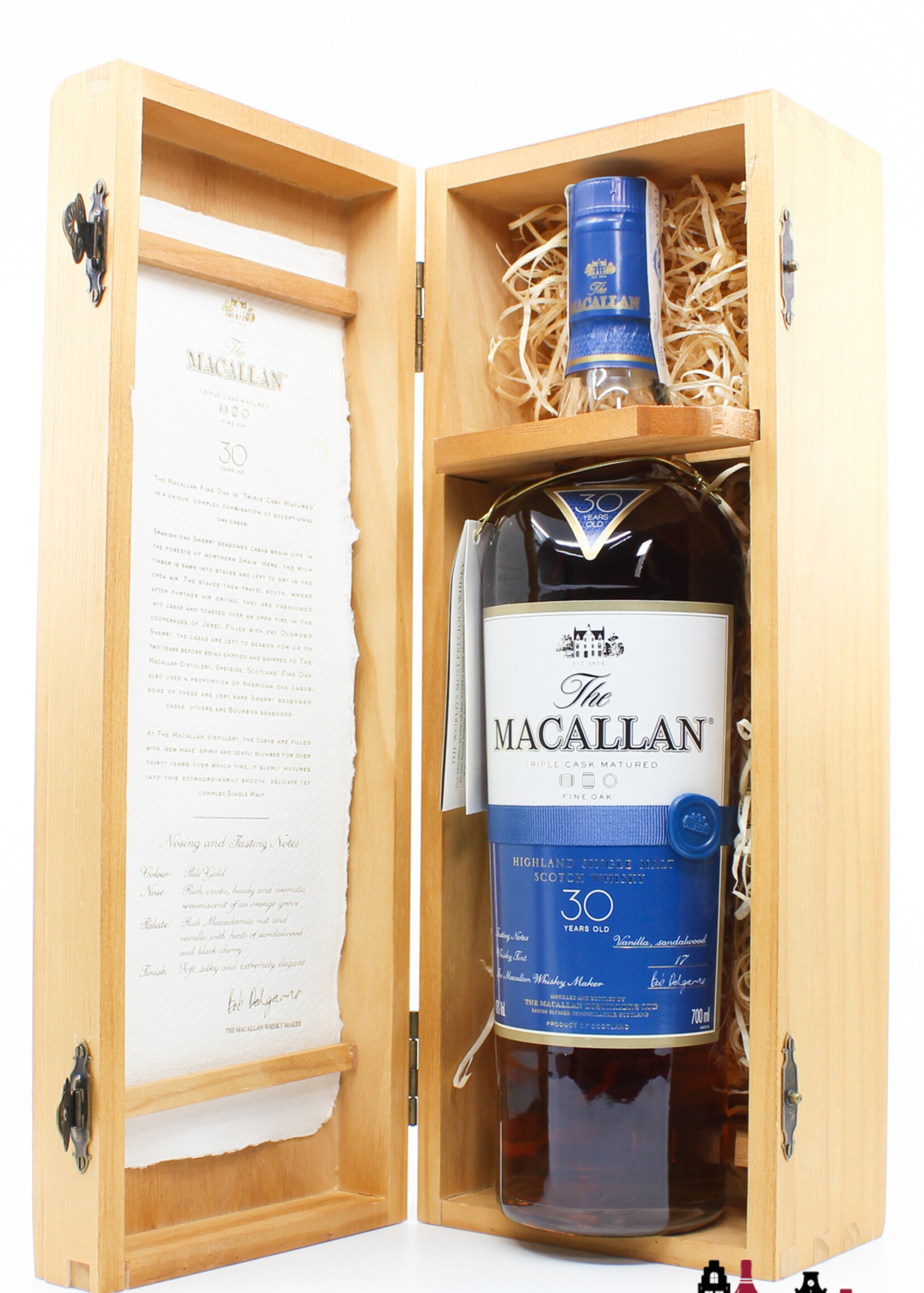The Macallan Macallan 30 Years Old - Fine Oak - Triple Cask Matured 43% (1 of 5000)