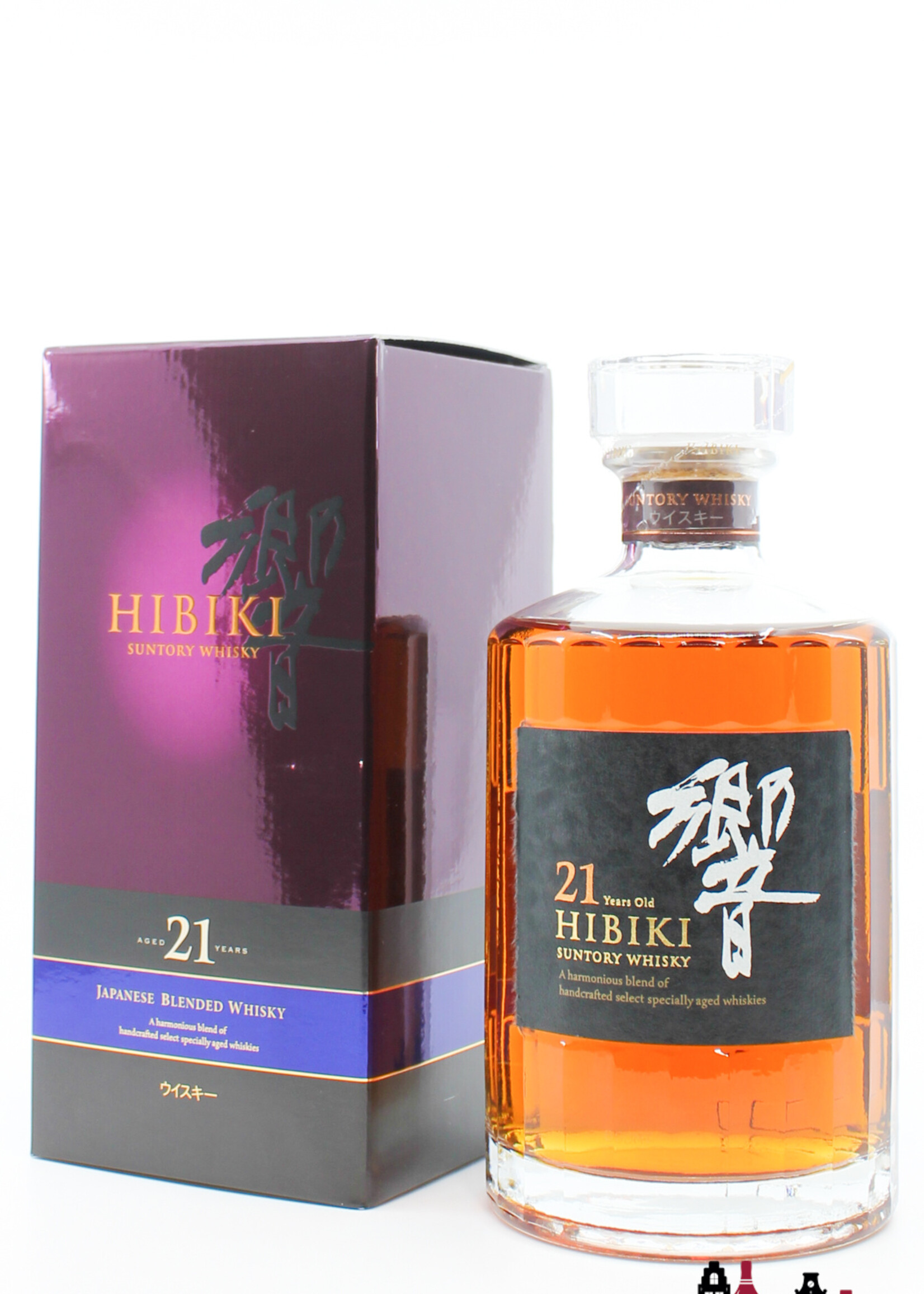 Hibiki Hibiki 21 Years Old - Suntory Whisky 43% (in the purple box)