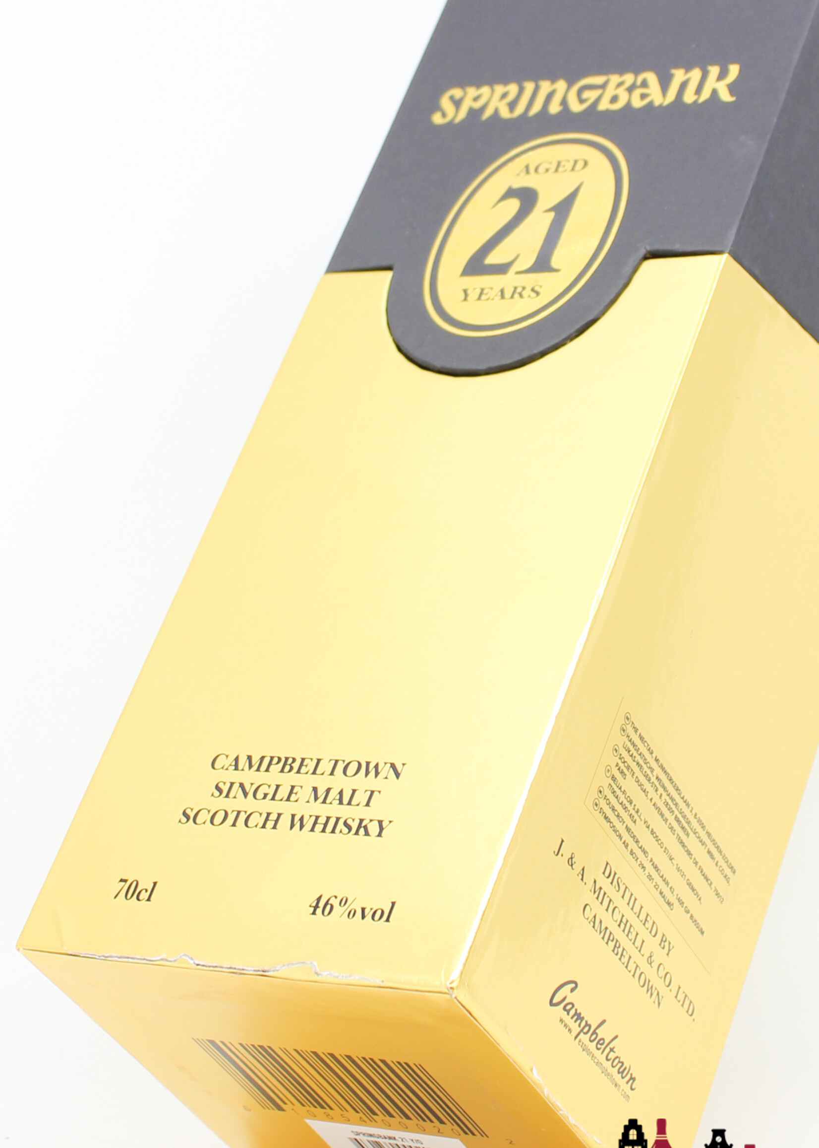 Springbank Springbank 21 Years Old 2021 - Limited Edition - Black/Gold Edition 46% (1 of 3600) - Marge