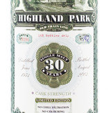 Highland Park Highland Park 30 Years Old 1973 2003 - Old Train Line - Jack Wiebers Whisky World - Cask 8396 58.7% (1 of 168)