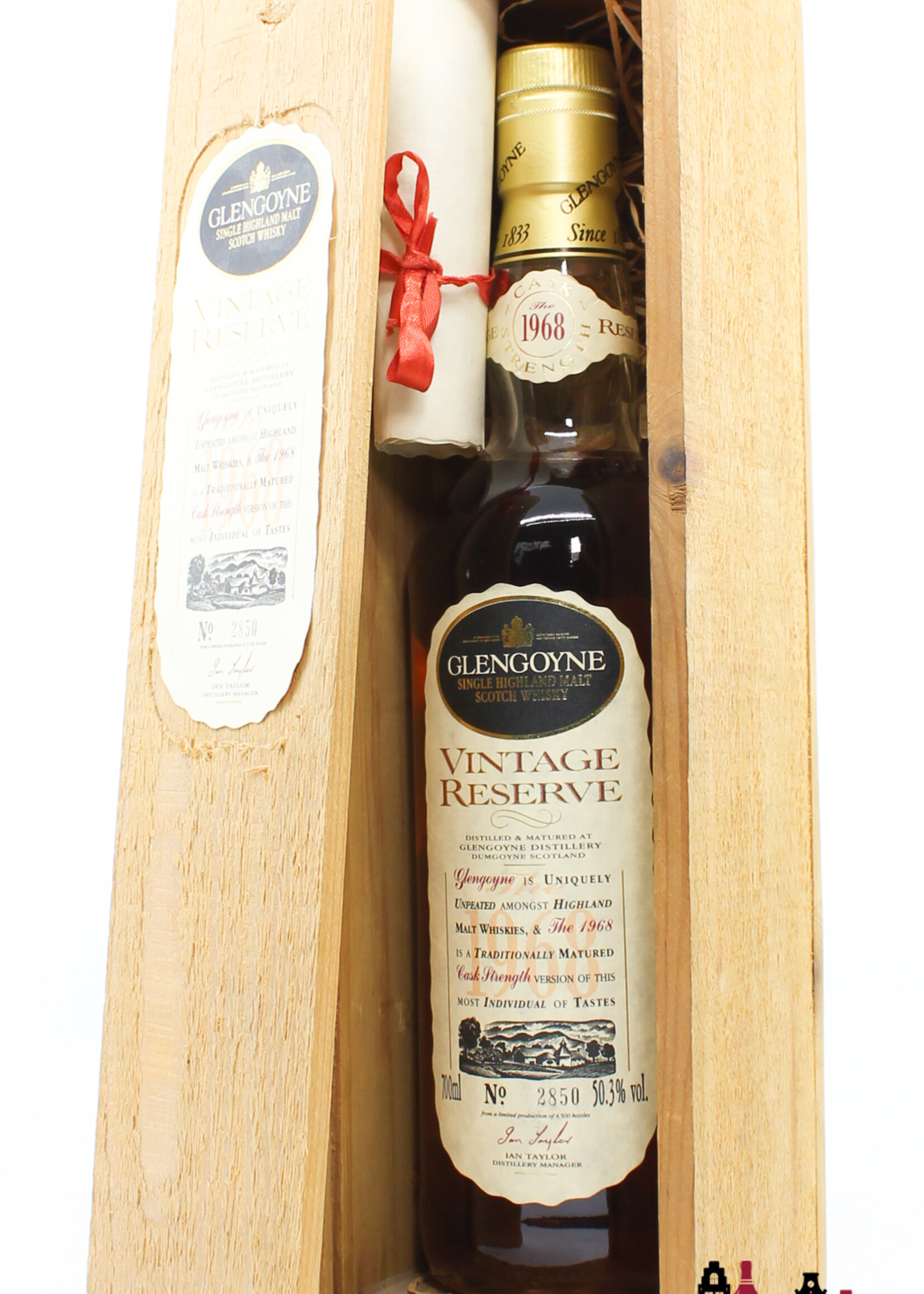 Glengoyne Glengoyne 25 Years Old 1968 - Vintage Reserve - Cask Strength 50.3% (1 of 4500)