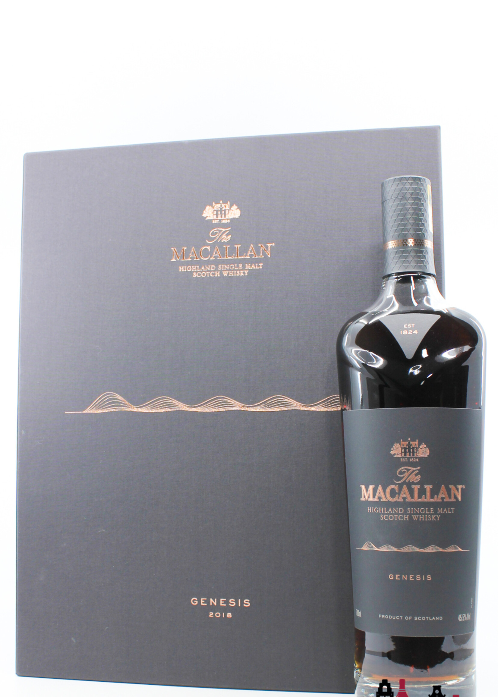 The Macallan Macallan 2018 Genesis - Limited Edition 45.5% - Full Set (1 of 2500)