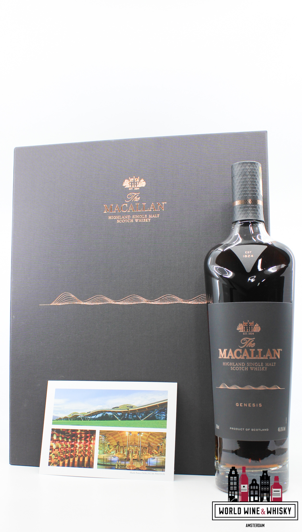 Macallan Macallan 2018 Genesis - Limited Edition 45.5% - Full Set (1 of 2500)